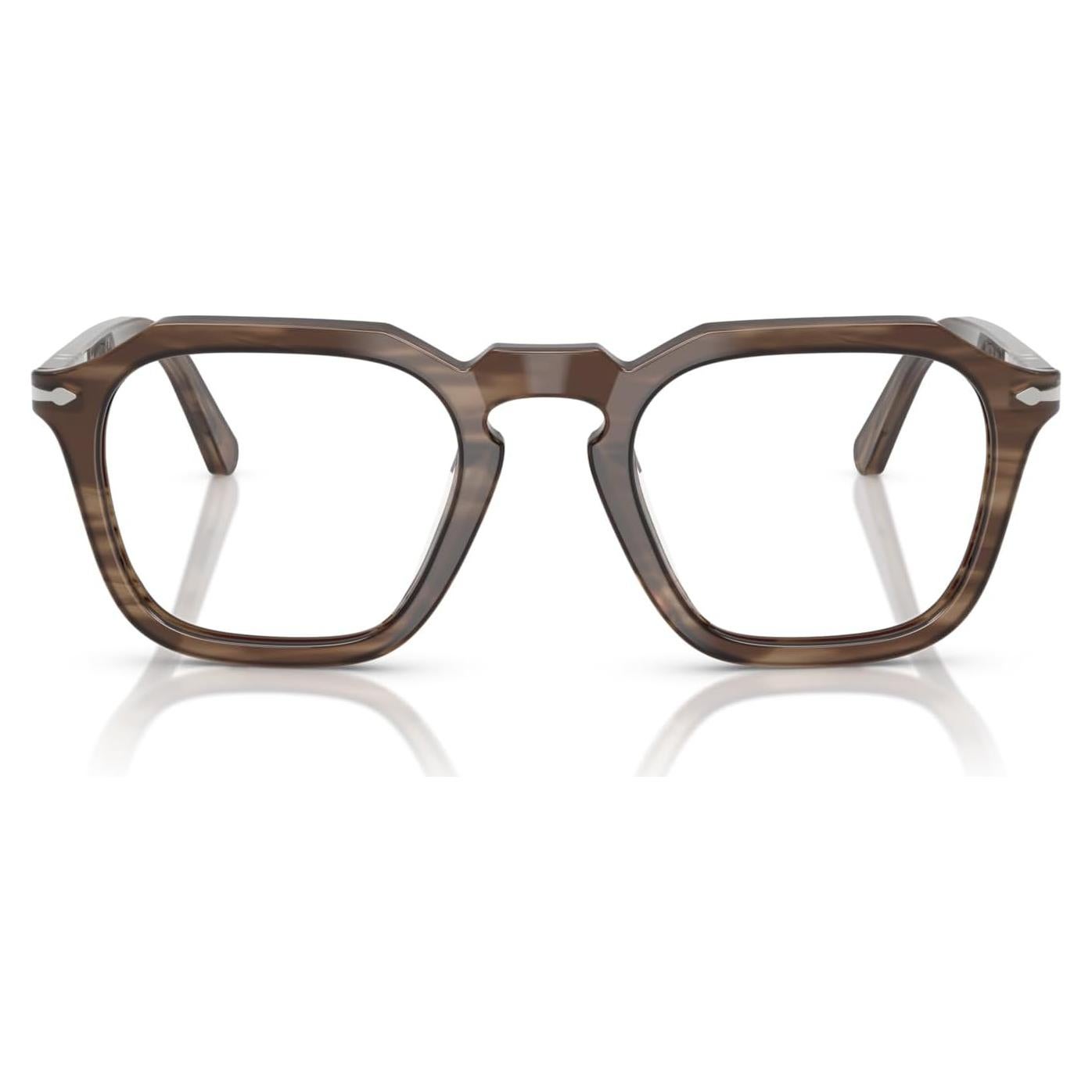 Gafas de Prescripción Persol PO3292V Cuadradas Marrón 48mm