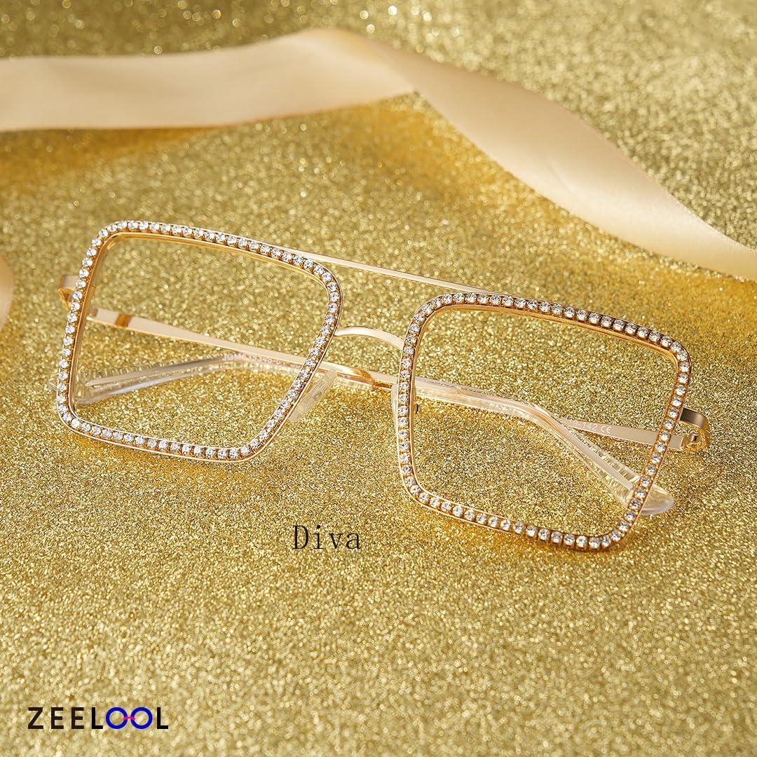 Gafas de bloqueo de luz azul Zeelool modelo Diva ZJGM635348