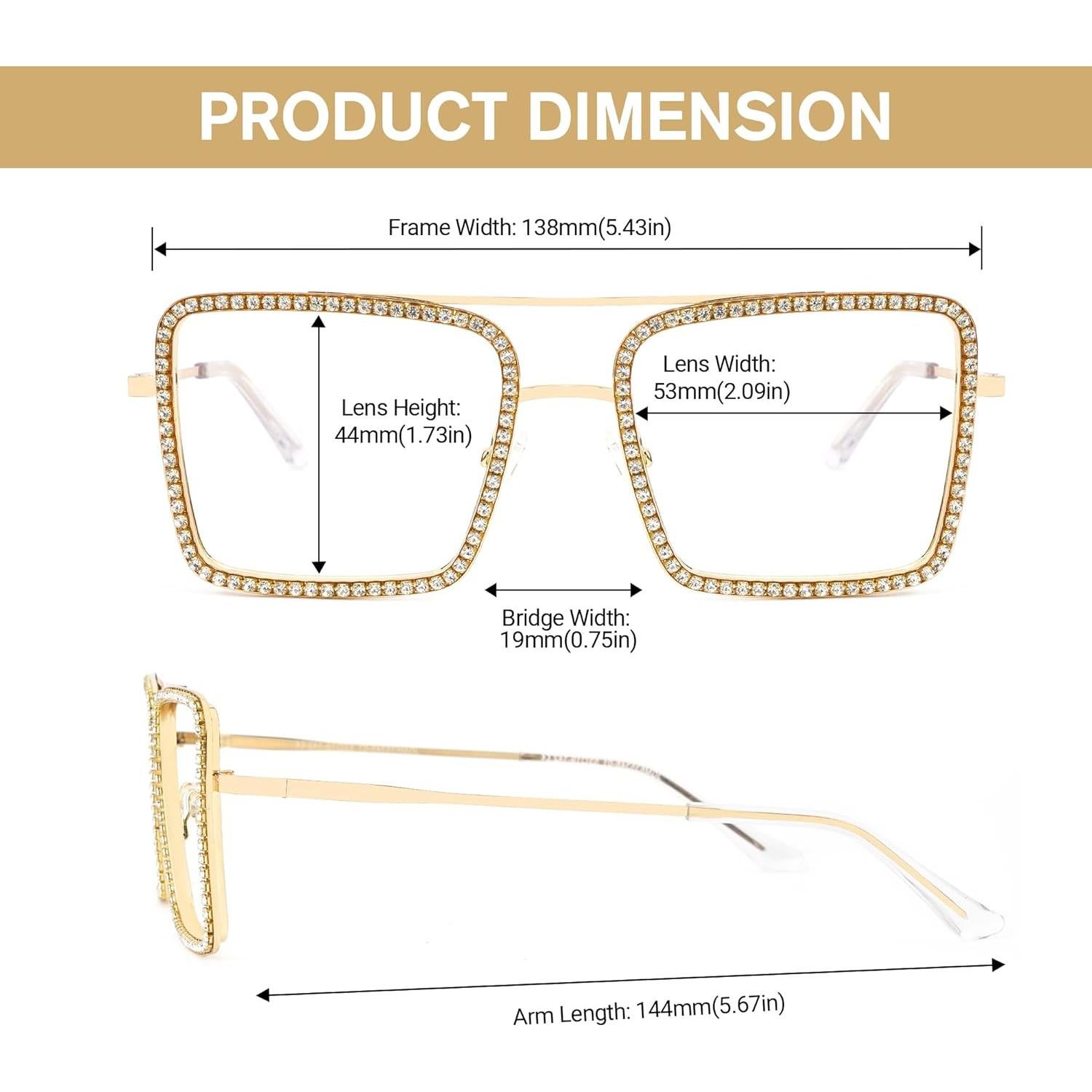 Gafas de bloqueo de luz azul Zeelool modelo Diva ZJGM635348