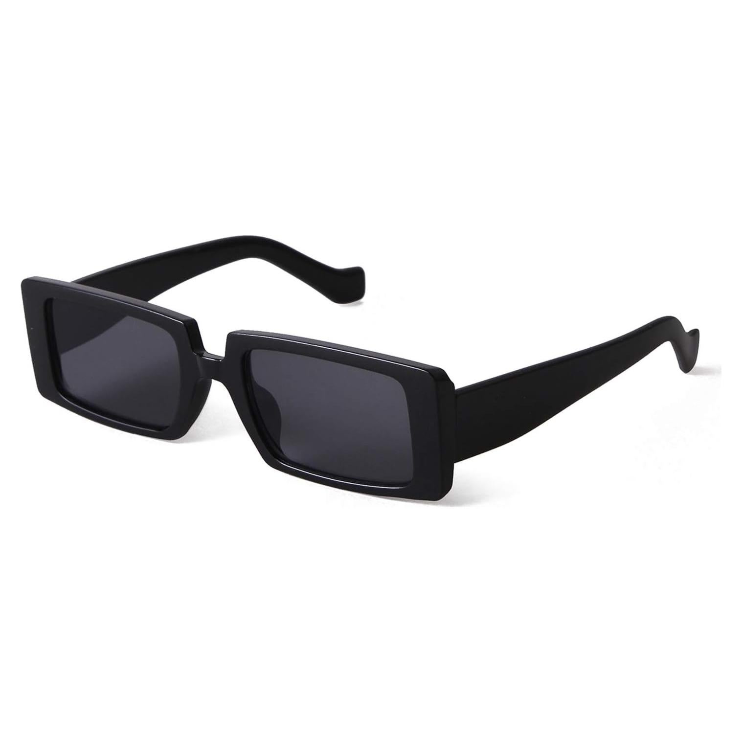 Gafas de sol rectangulares ADE WU UV400 para hombres y mujeres