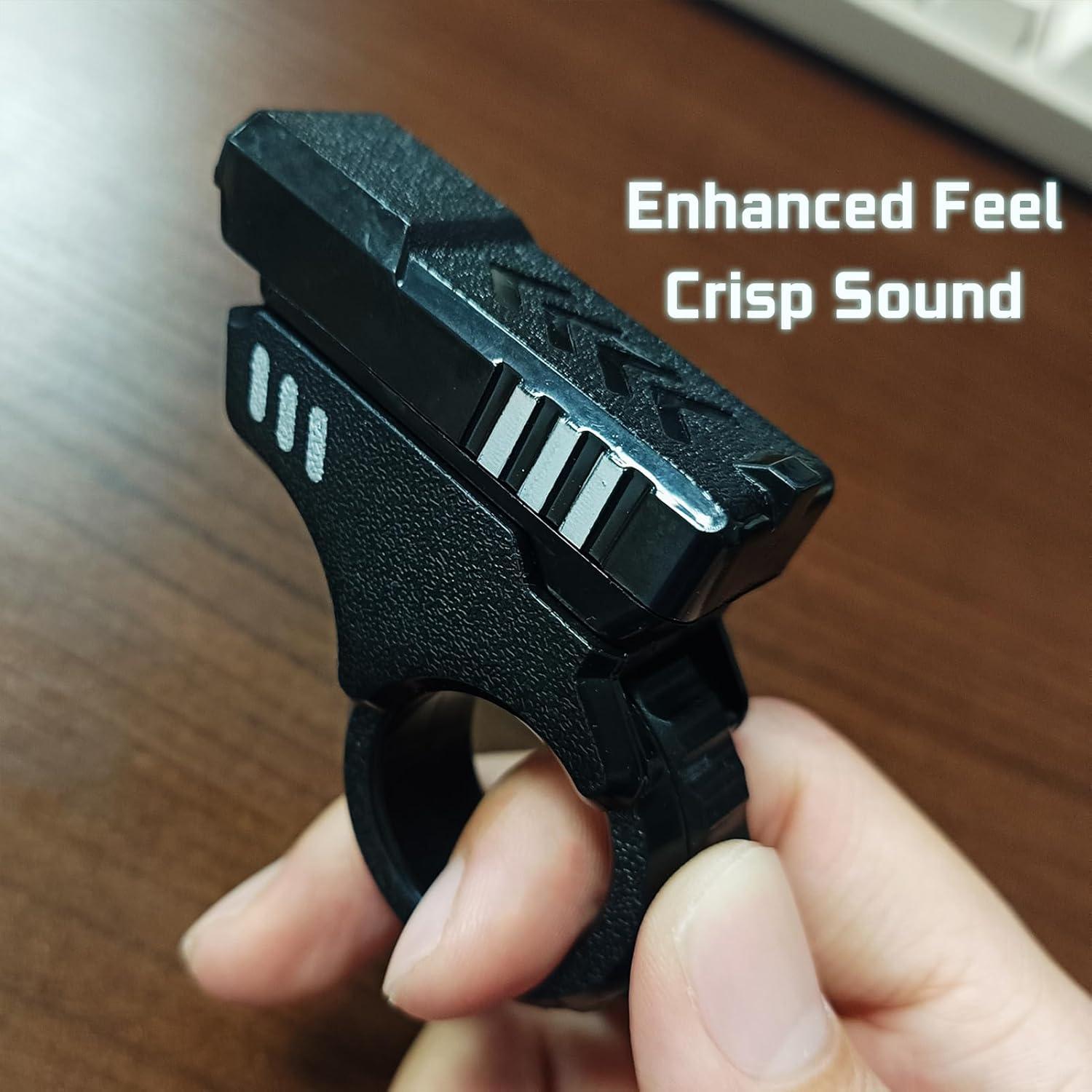 Juguete Antiestrés Ography Fidget Slider 6.99x5.99cm Negro