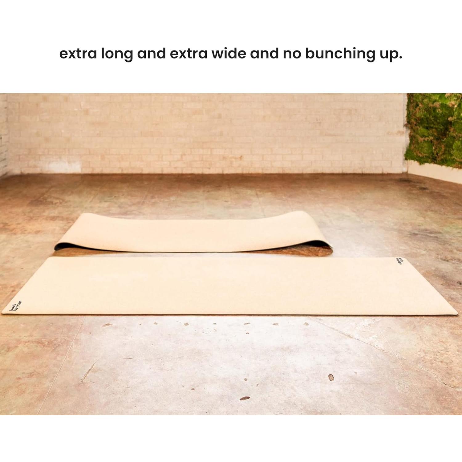 Alfombrilla de Yoga Body By Yoga Extra Gruesa 80x26cm Antideslizante