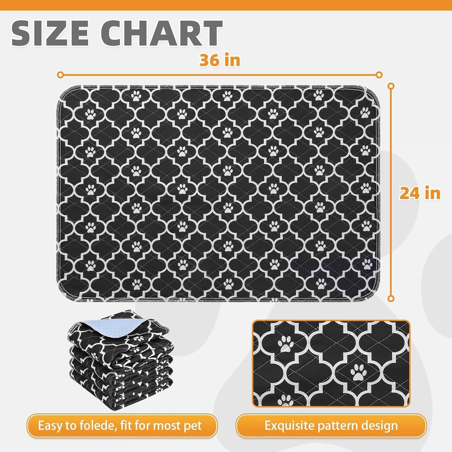 Almohadillas Lavables KOOLTAIL 61x91cm 4 Paquetes Absorbentes