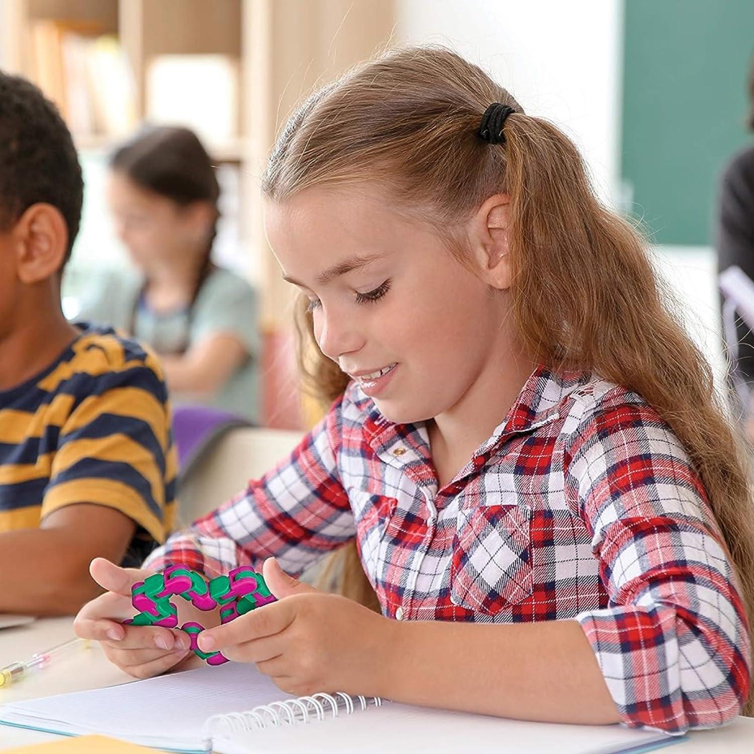 Juguetes Antiestrés Neliblu Wacky Tracks Paquete de 6