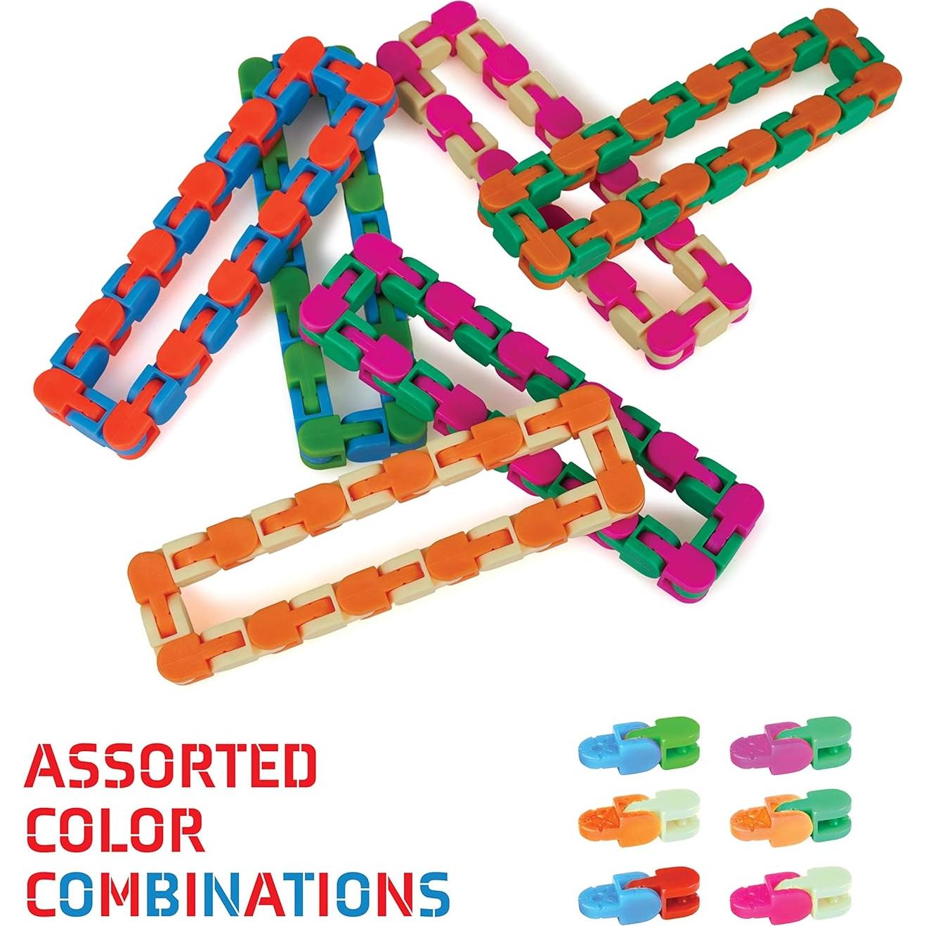 Juguetes Antiestrés Neliblu Wacky Tracks Paquete de 6