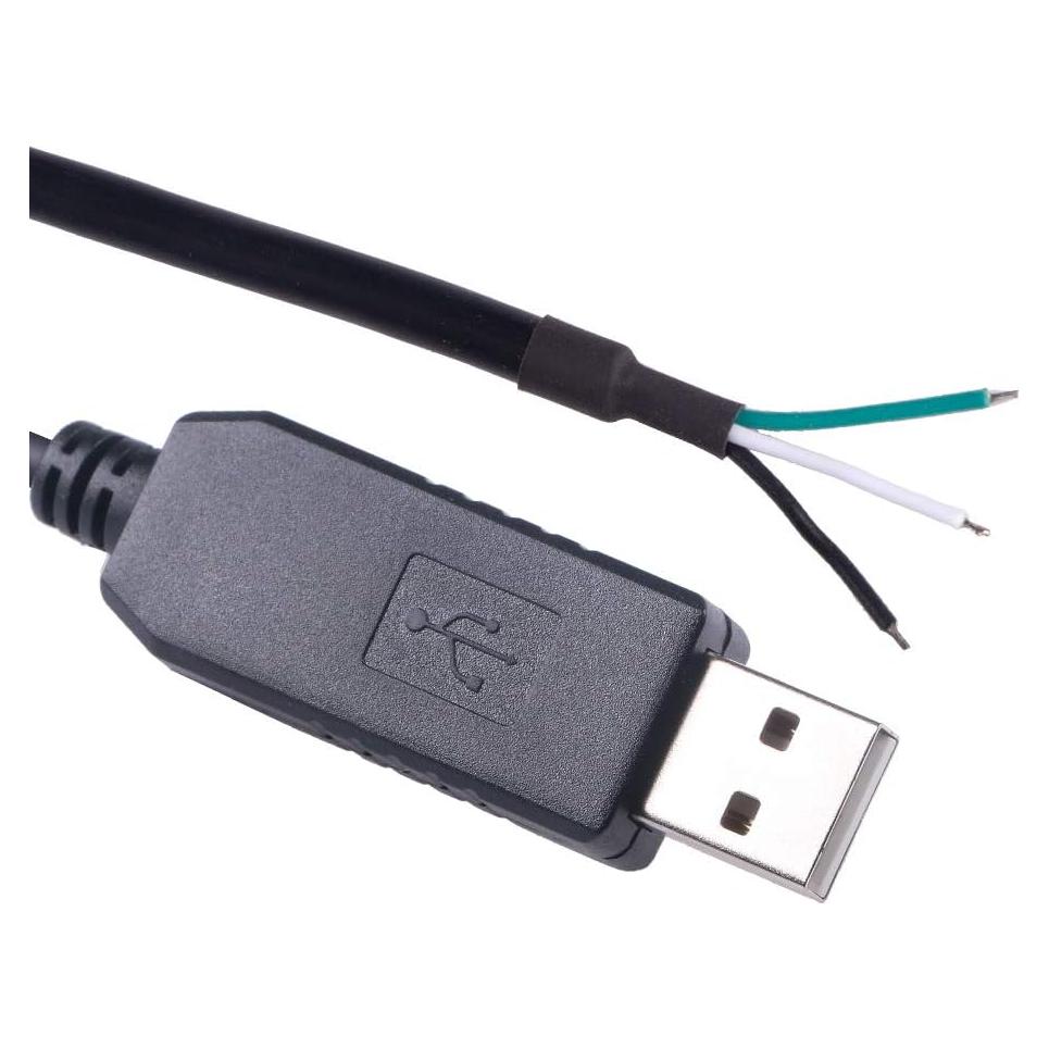 Cable USB a TTL 3 Pines Green-utech FT232RL 3.3V