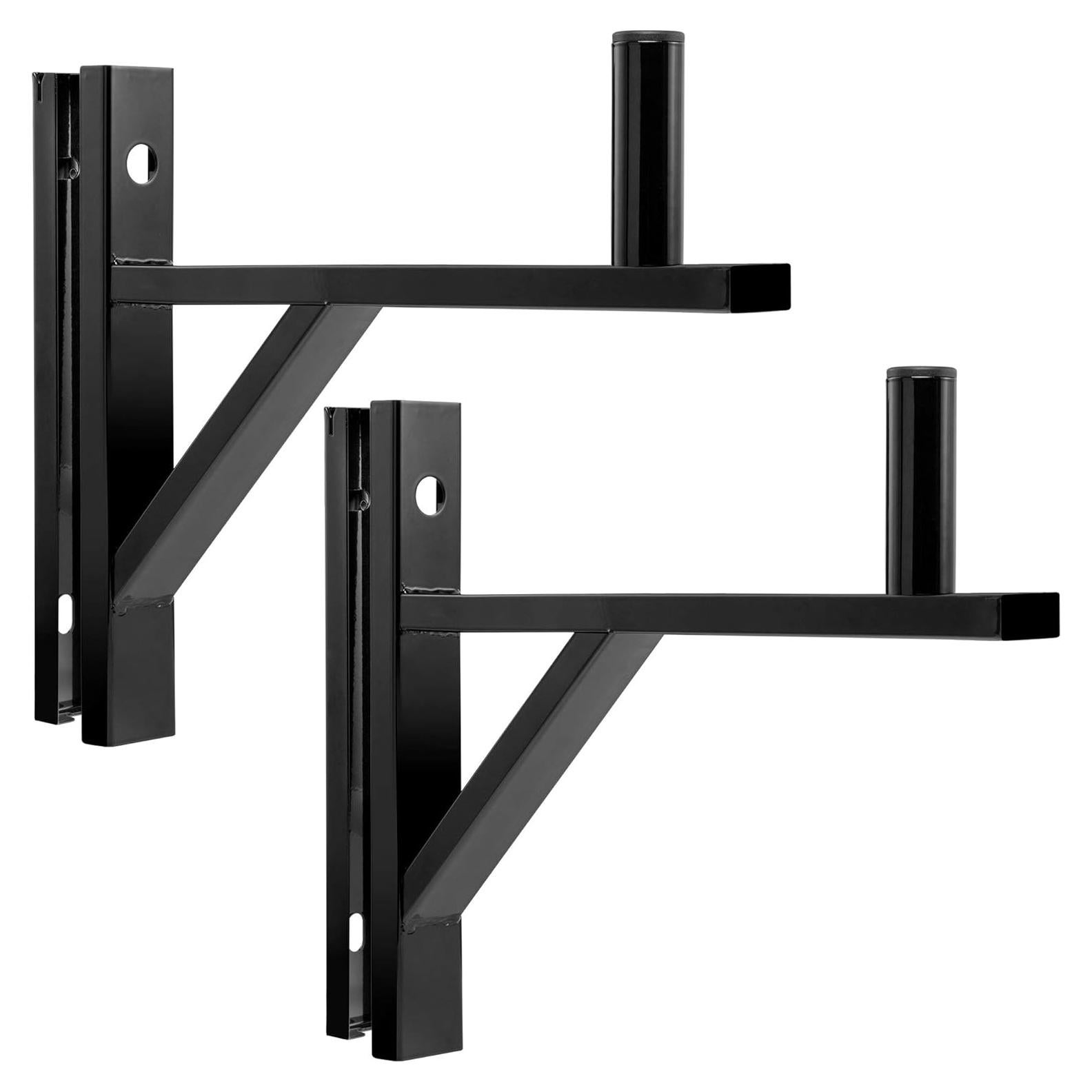 Soporte de Altavoz de Montaje en Pared LyxPro WSB15B - Juego de 2, 40.82 kg