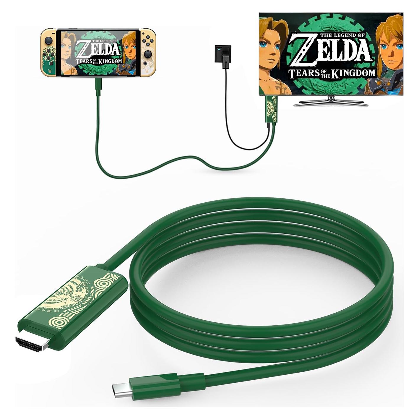 Dock Mini Portable Boreguse para Nintendo Switch 4K HDMI 1.8M