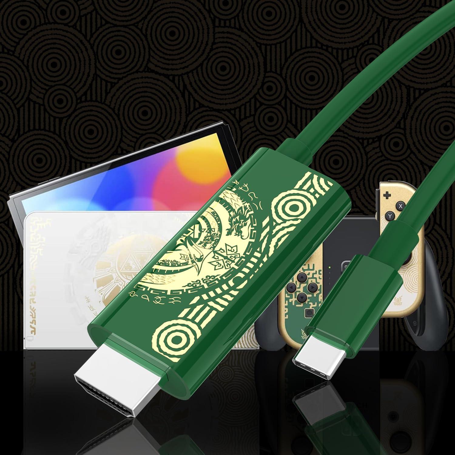 Dock Mini Portable Boreguse para Nintendo Switch 4K HDMI 1.8M