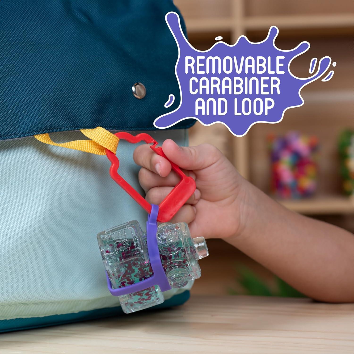 Fidget Blox Goliath 3 Pack con Clip para Mochila 5+