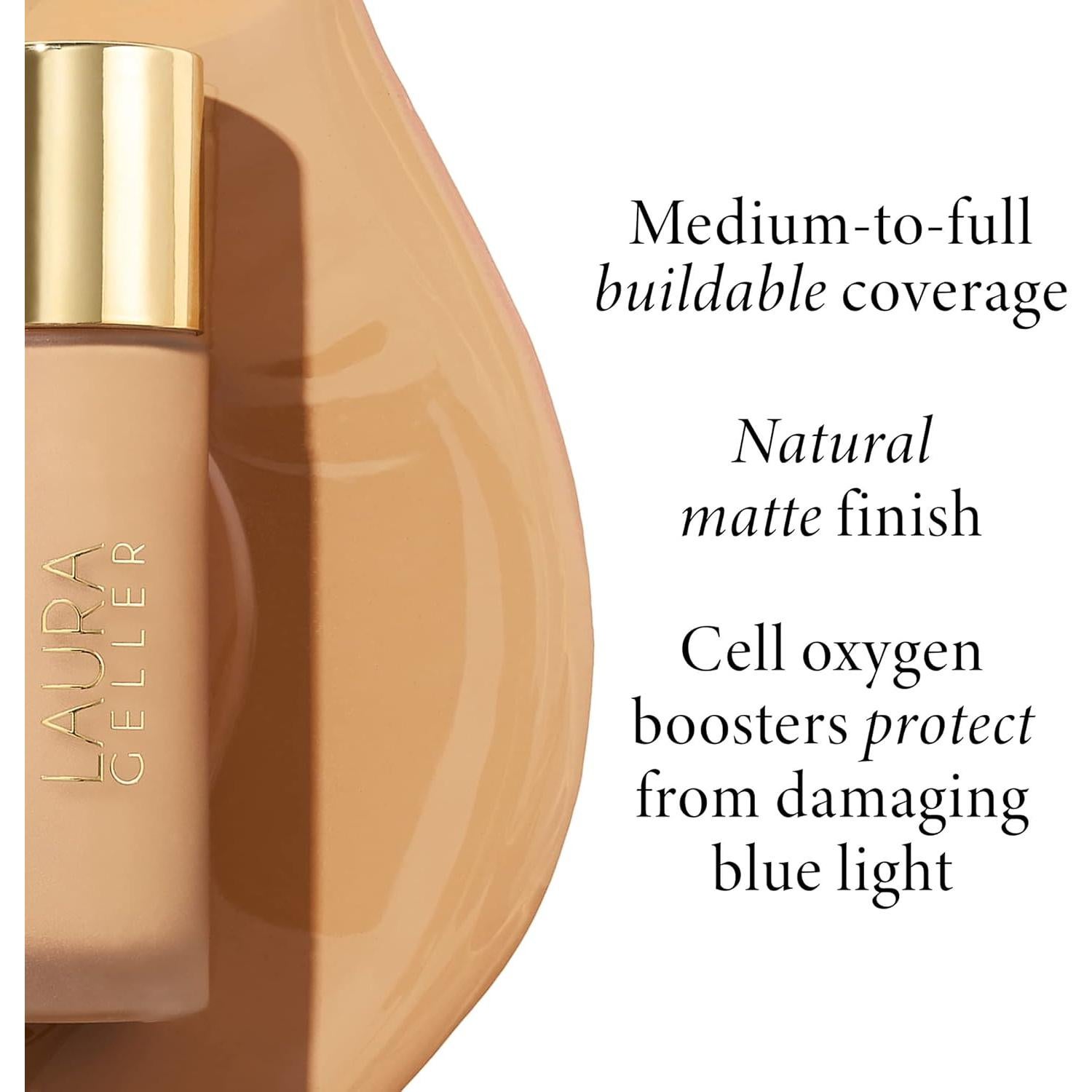 Base Líquida Double Take Laura Geller 30 ml Porcelana Mate