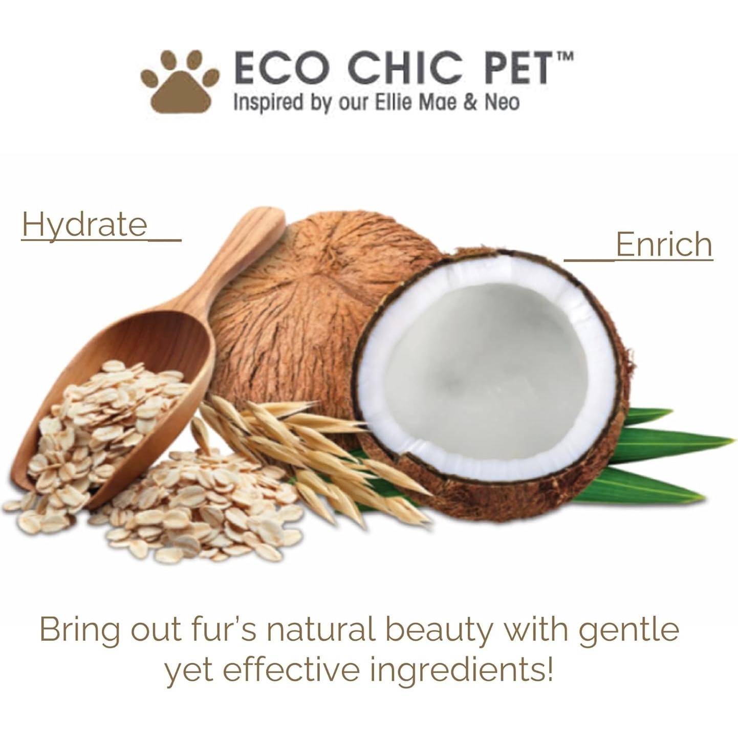 Champú Profesional para Mascotas GIOVANNI - Avena y Coco 473 ml