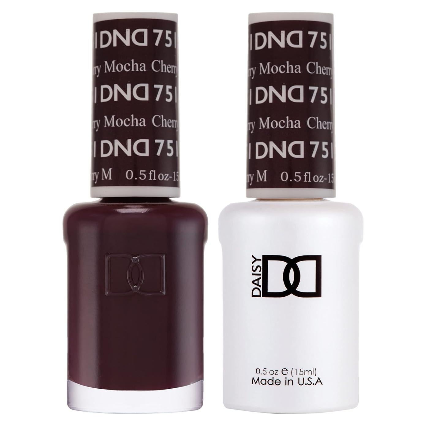 Conjunto de Esmalte en Gel DND Marrón 15 ml UV/LED y Secado al Aire