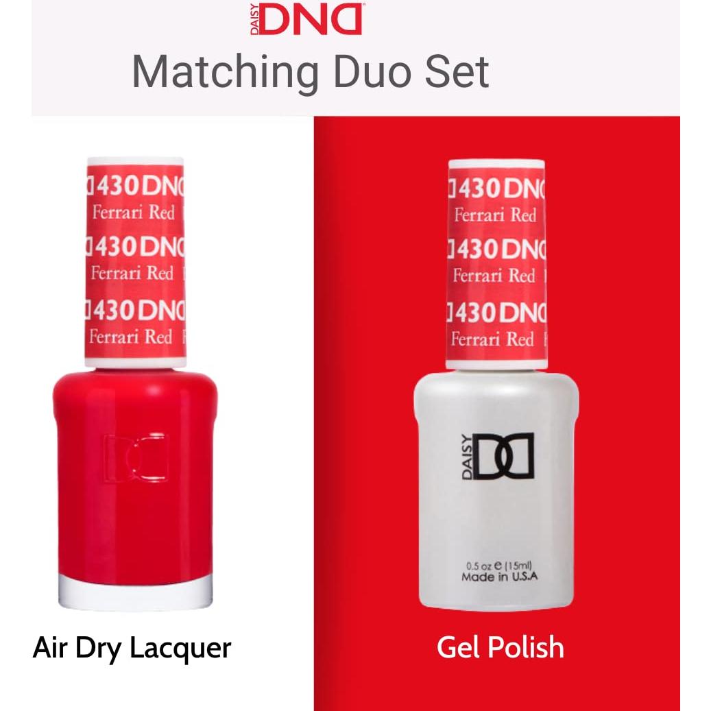 Conjunto de Esmalte en Gel DND Marrón 15 ml UV/LED y Secado al Aire