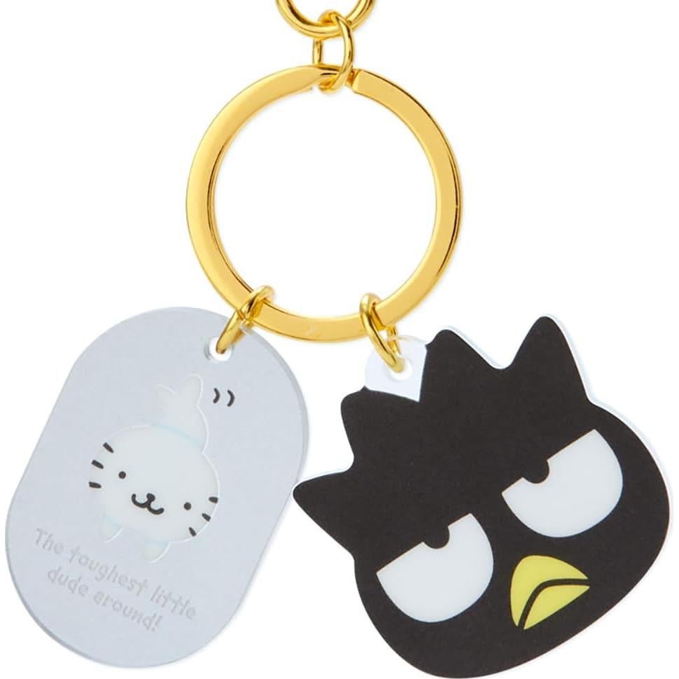 Llave de cadena Sanrio Bad Battsmaru 4x0.4 cm Acrílico