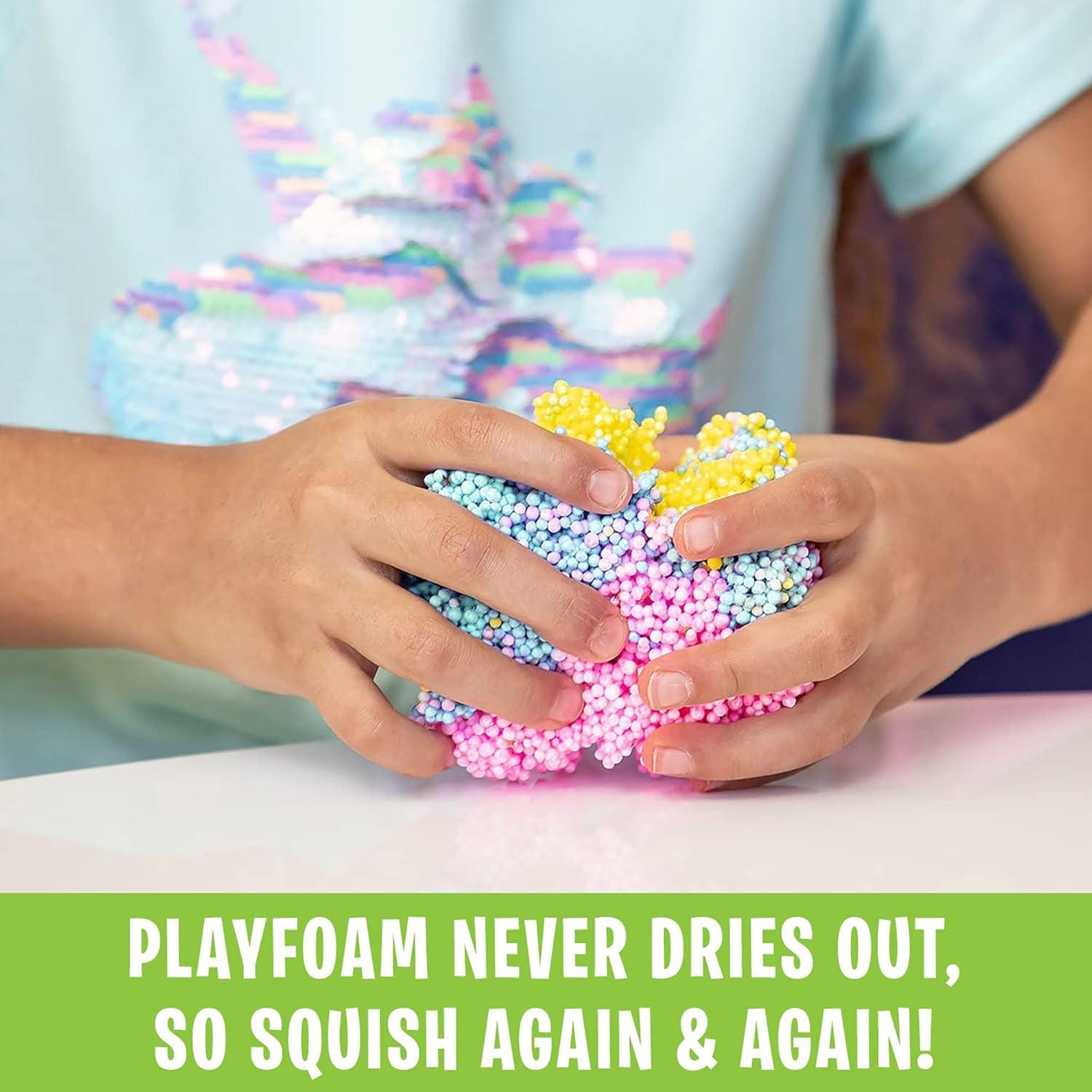 Playfoam Pals Magia Unicornio 2-Pack - Juguetes Antiestrés 3+