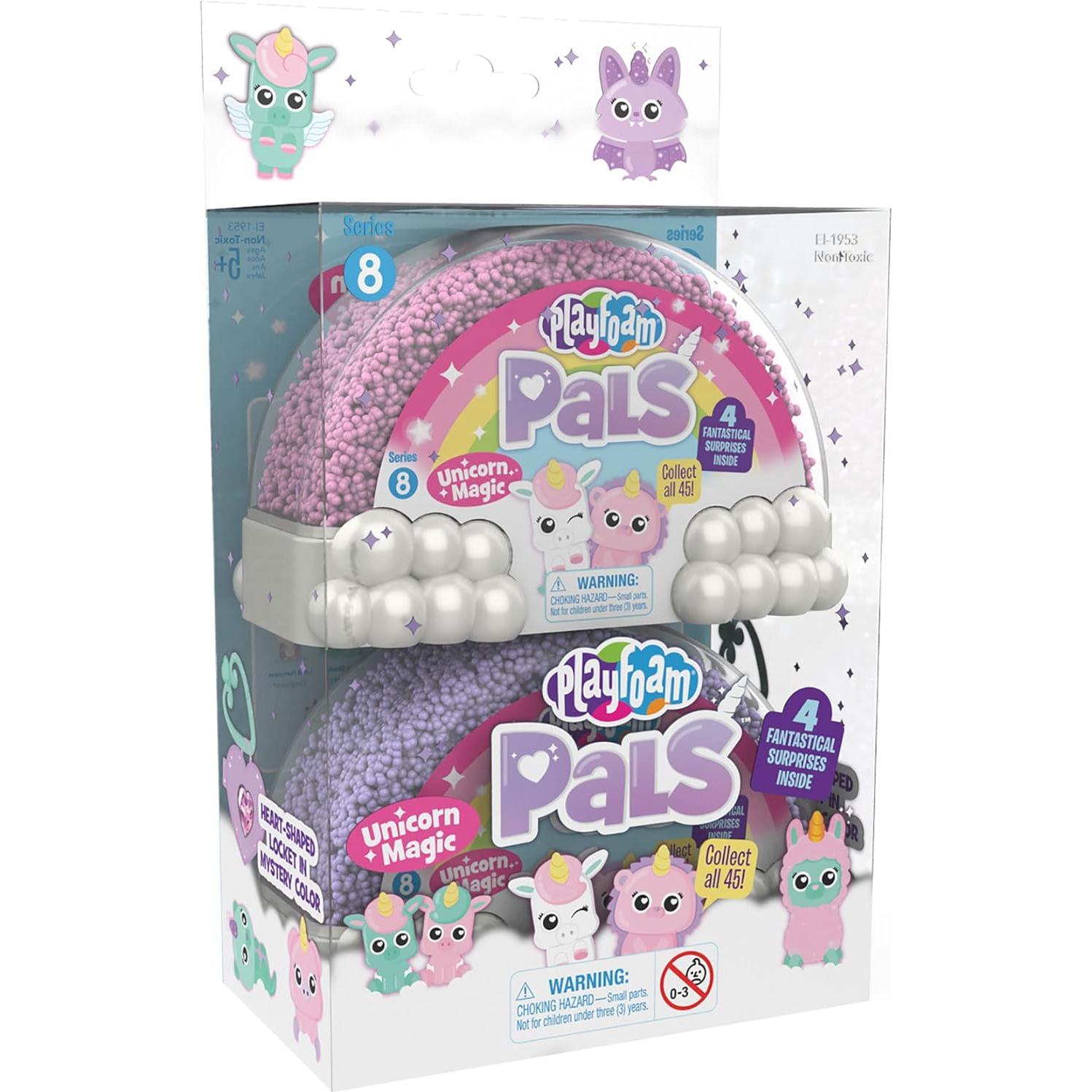 Playfoam Pals Magia Unicornio 2-Pack - Juguetes Antiestrés 3+