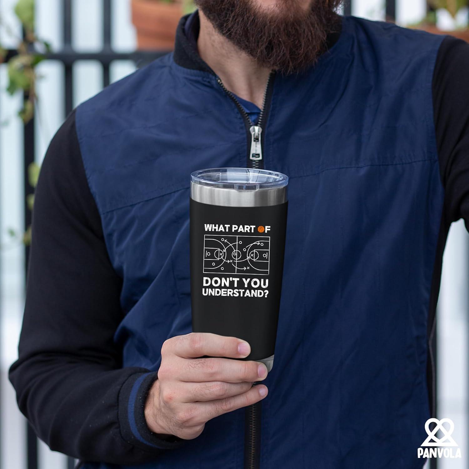 Vaso de Acero Inoxidable Panvola 20 oz Aislado al Vacío