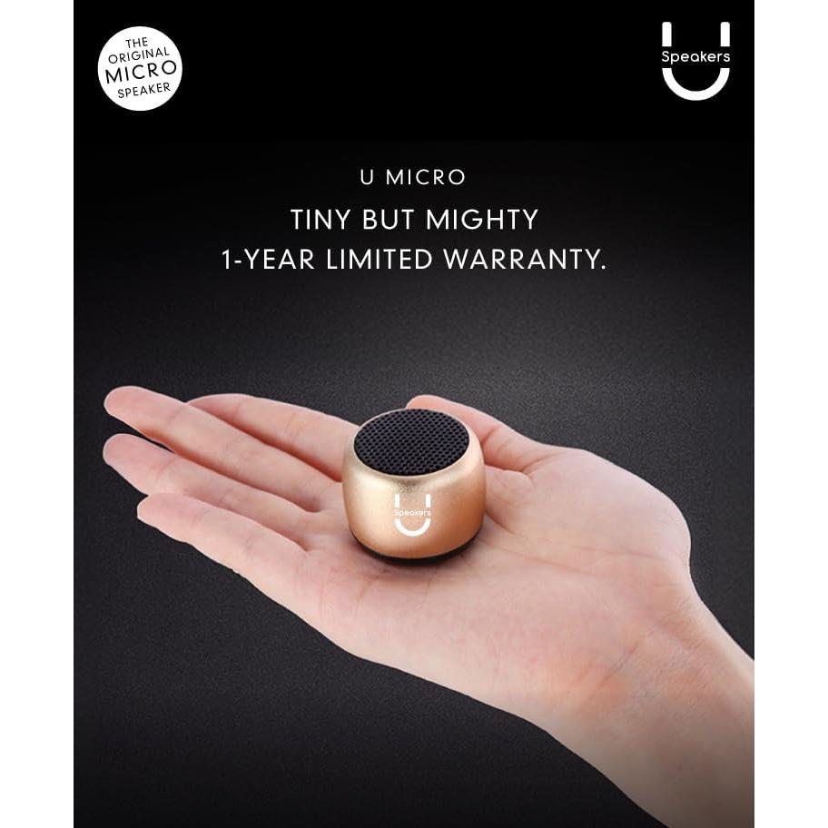 Altavoz Bluetooth Fashionit U Micro Dorado - Sonido Portátil