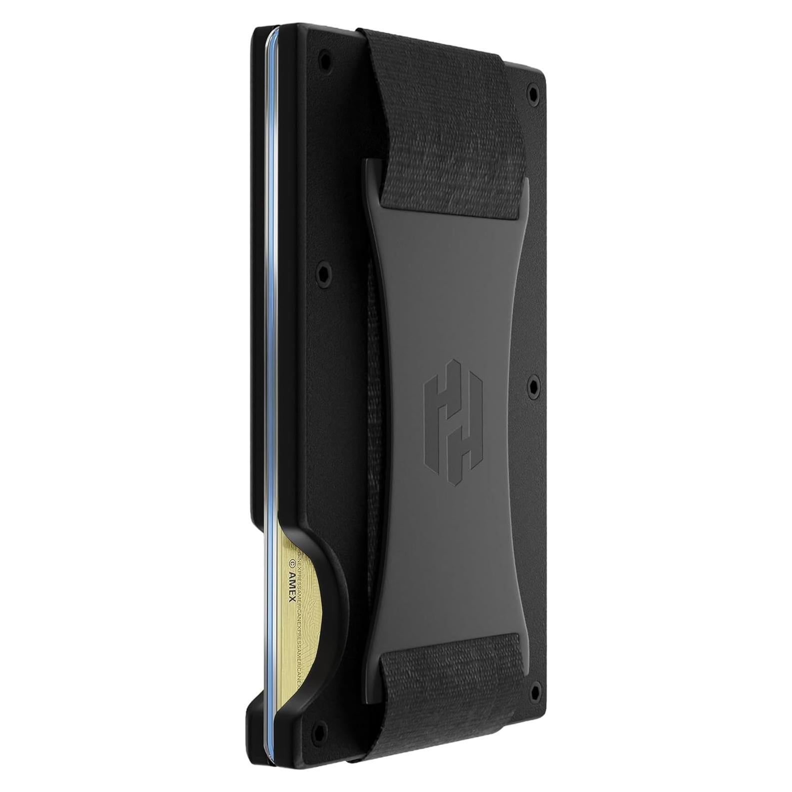 Billetera Hayvenhurst para hombres - Delgada y RFID Negro