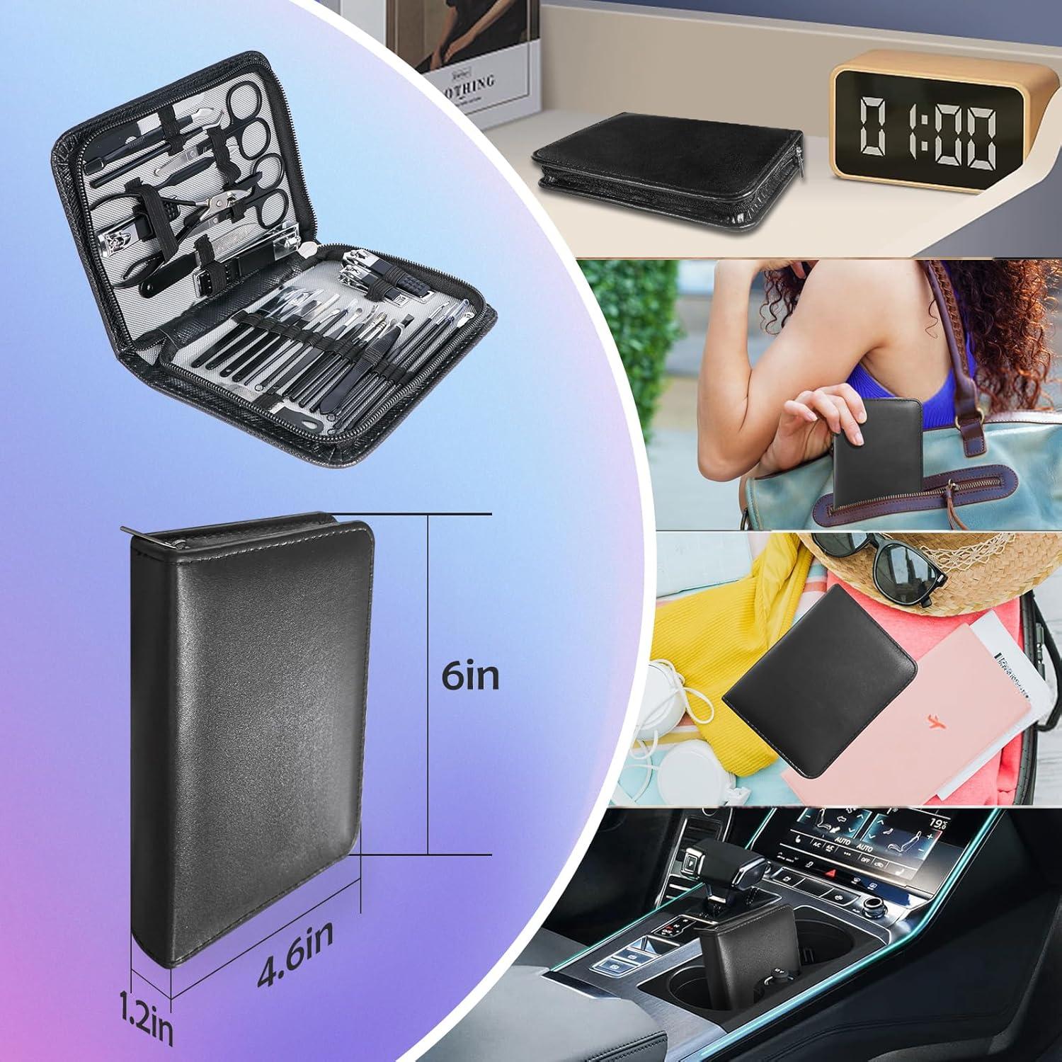 Kit de Manicura Profesional Andrea 30 en 1 para Hombres