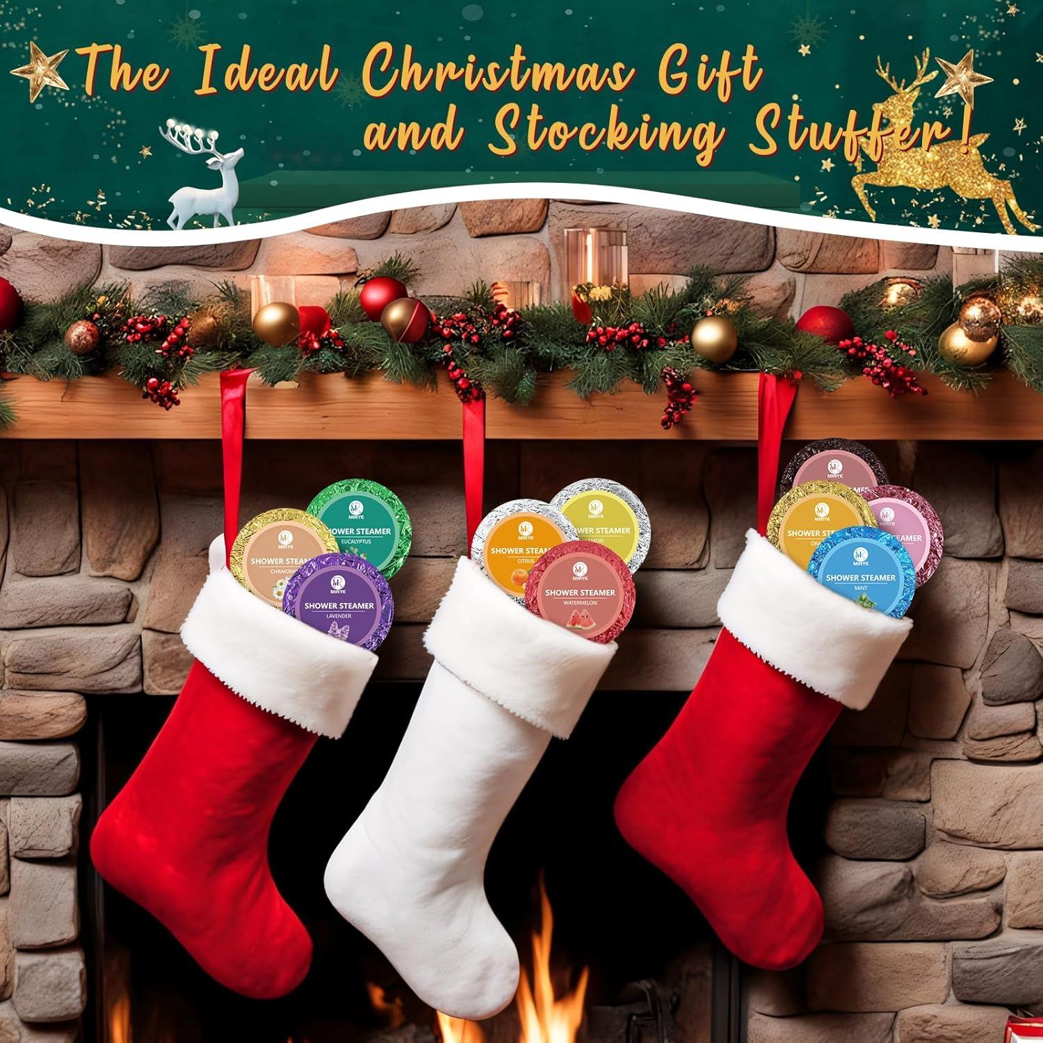 Bombas de Ducha Aromaterapia MR MIRYE - 10 Fragancias Naturales