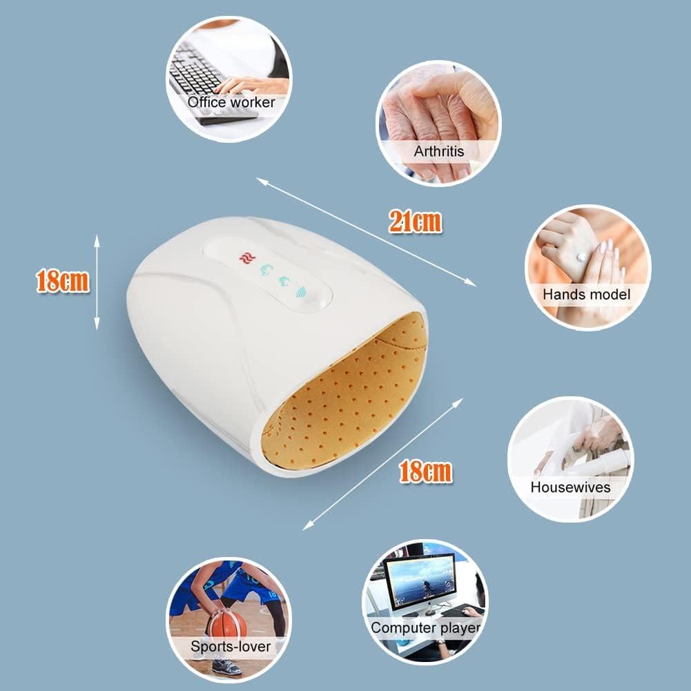 Masajeador de Manos Eléctrico Woolala con Calor y Compresión