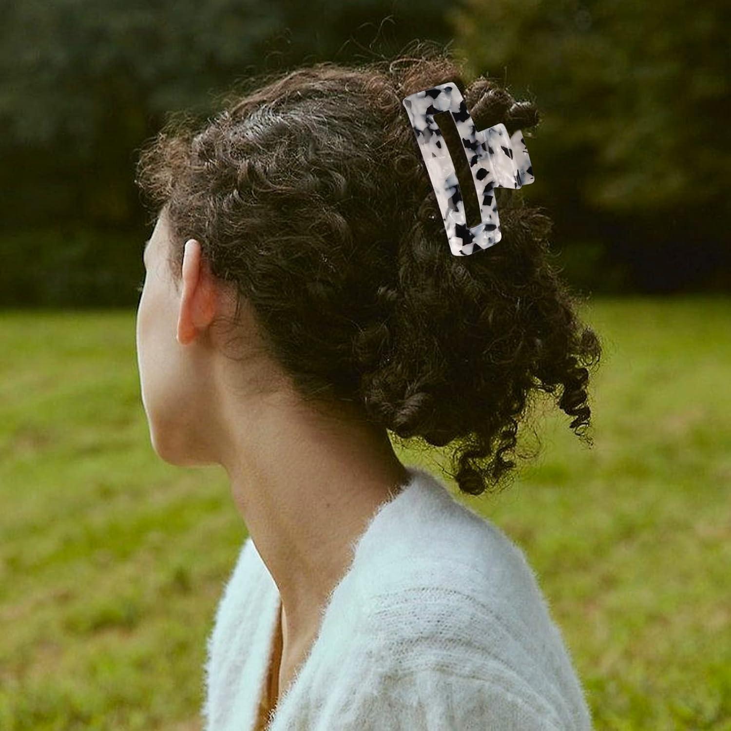 Clips de Garra para Cabello Magicsky - 4 Piezas, Tamaño Largo