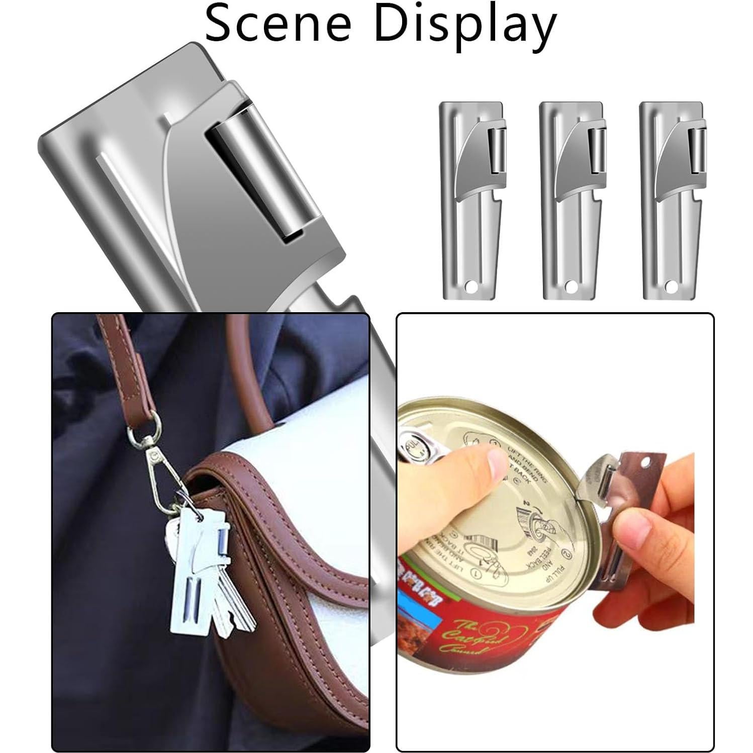 12 Piezas Abrelatas Militar P-51 Abvsdu Acero Inoxidable