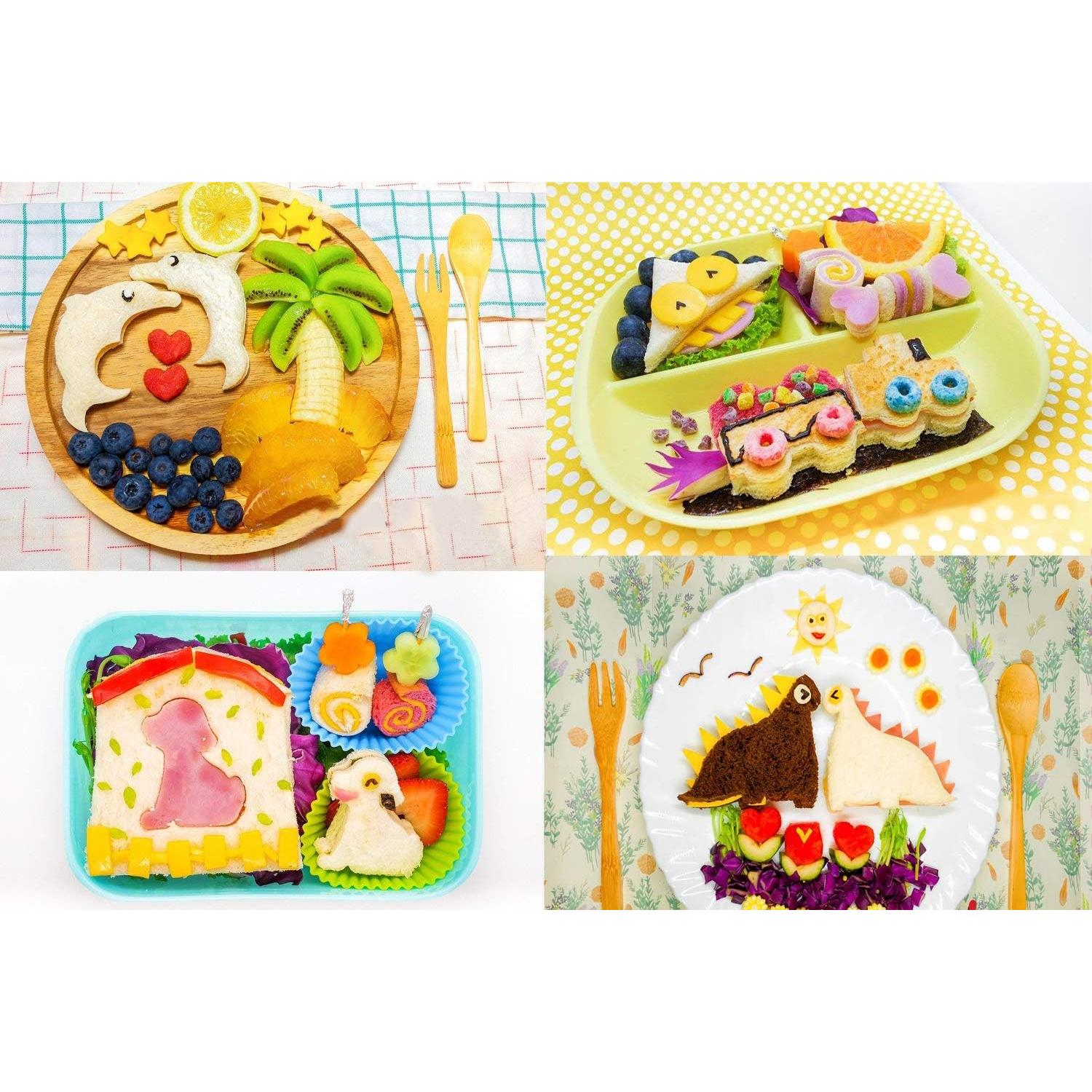 6 Cortadores de Sándwiches de Animales HANHAN - Apto Lavavajillas