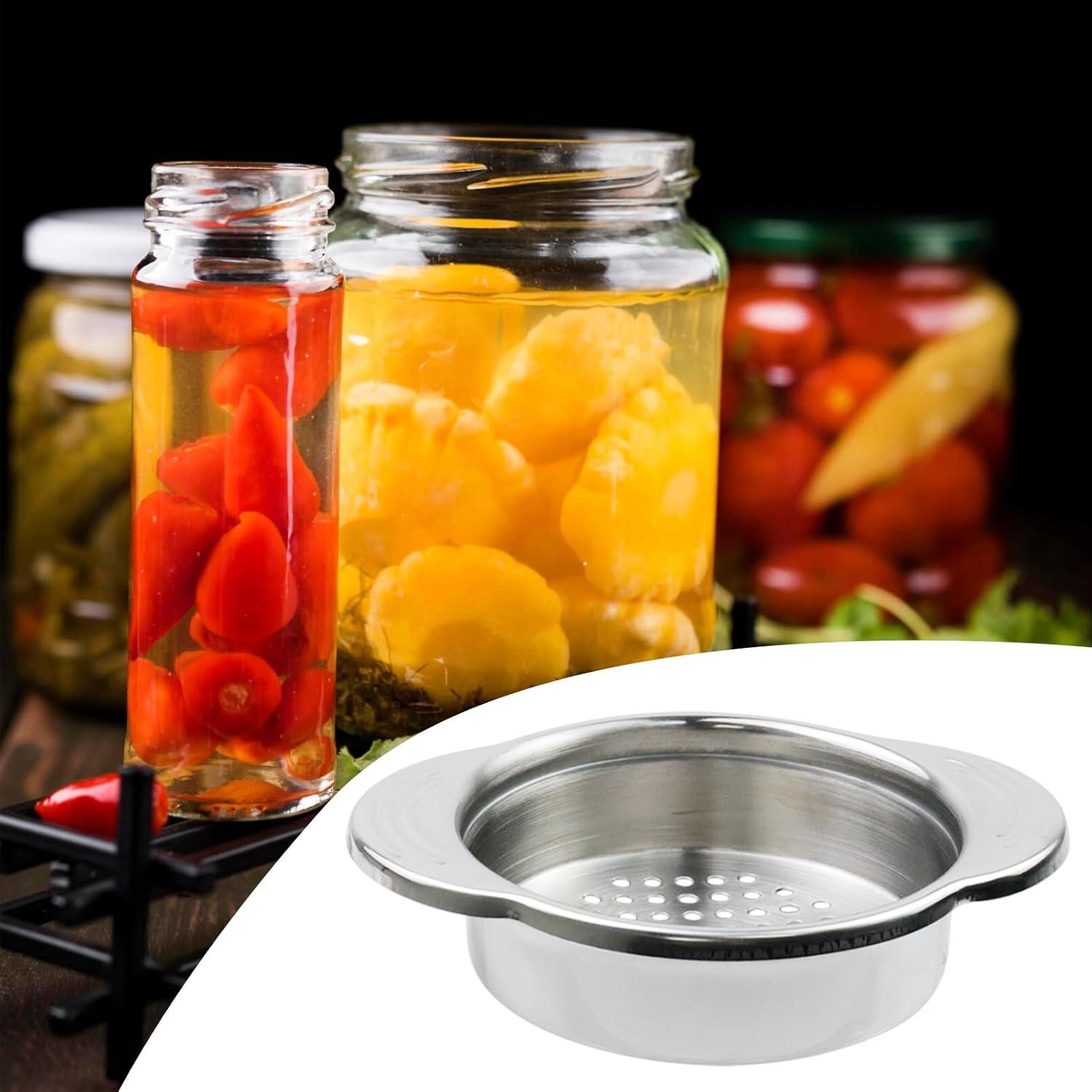 Colador de Acero Inoxidable Antrader 11.68 cm Drenaje Rápido