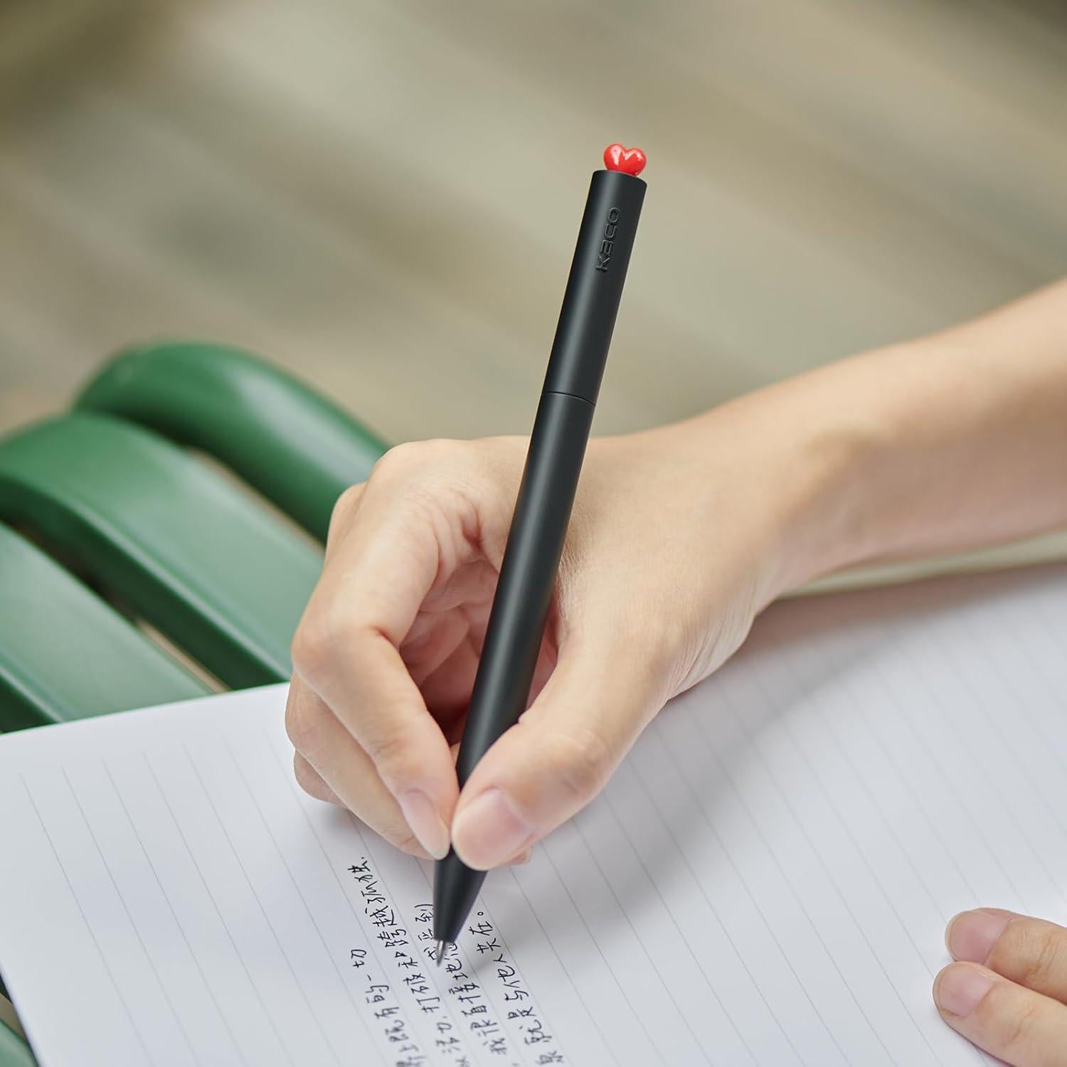 Bolígrafos de Gel Kaco FIRST - Paquete de 2 Piezas, 0.5mm