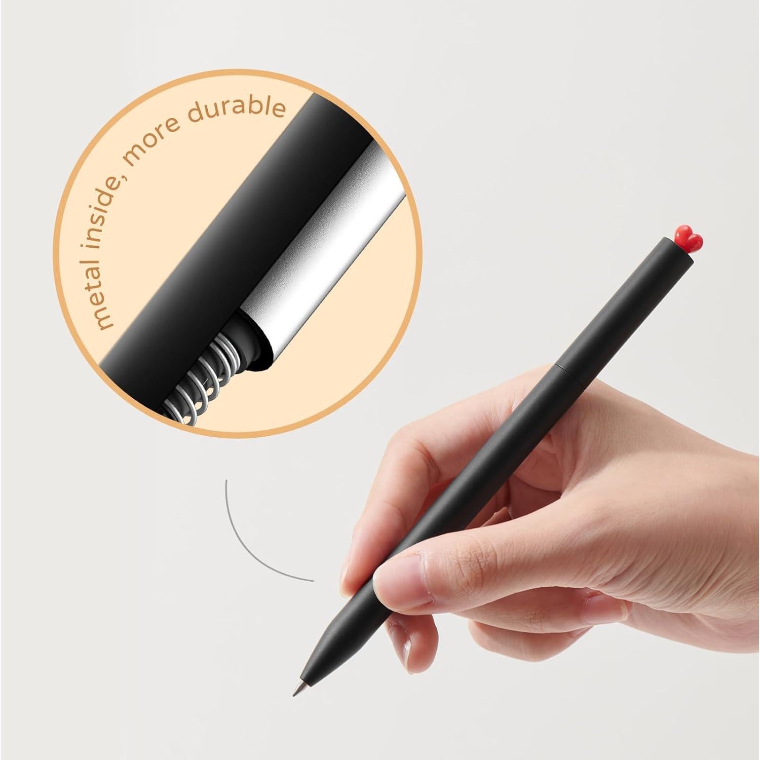 Bolígrafos de Gel Kaco FIRST - Paquete de 2 Piezas, 0.5mm