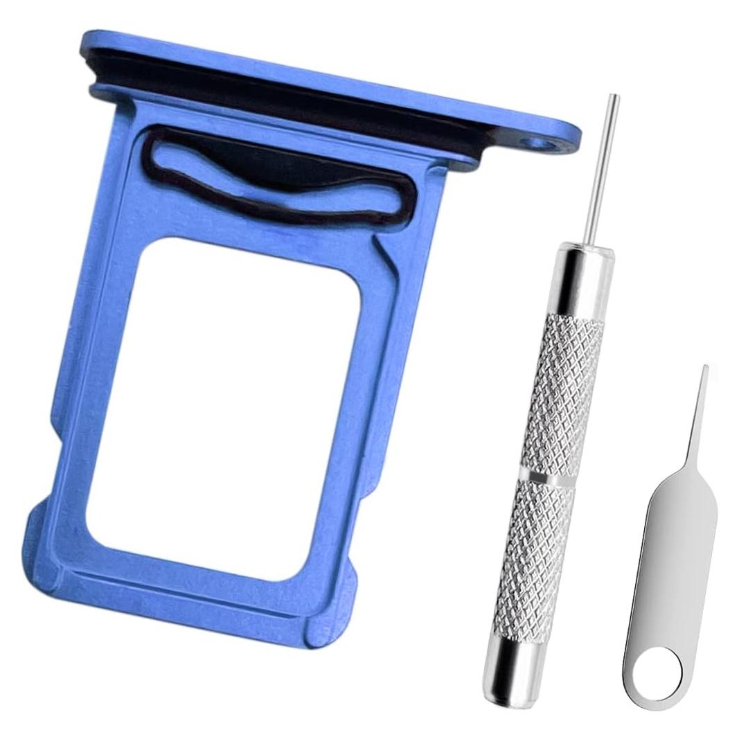 Bandeja de tarjeta SIM para iPhone 12 A2403/A2172/A2402 - Azul