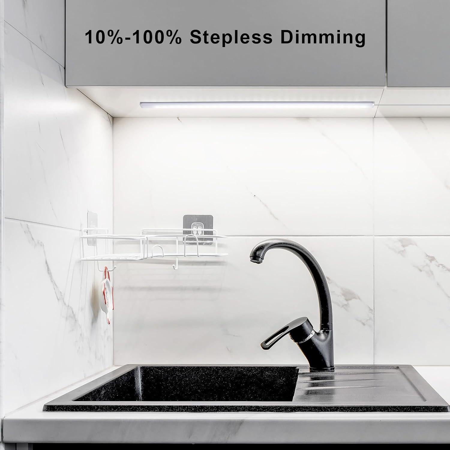 Iluminación LED Bajo Gabinete JUSJUBR 38.1 cm Regulable 6500K