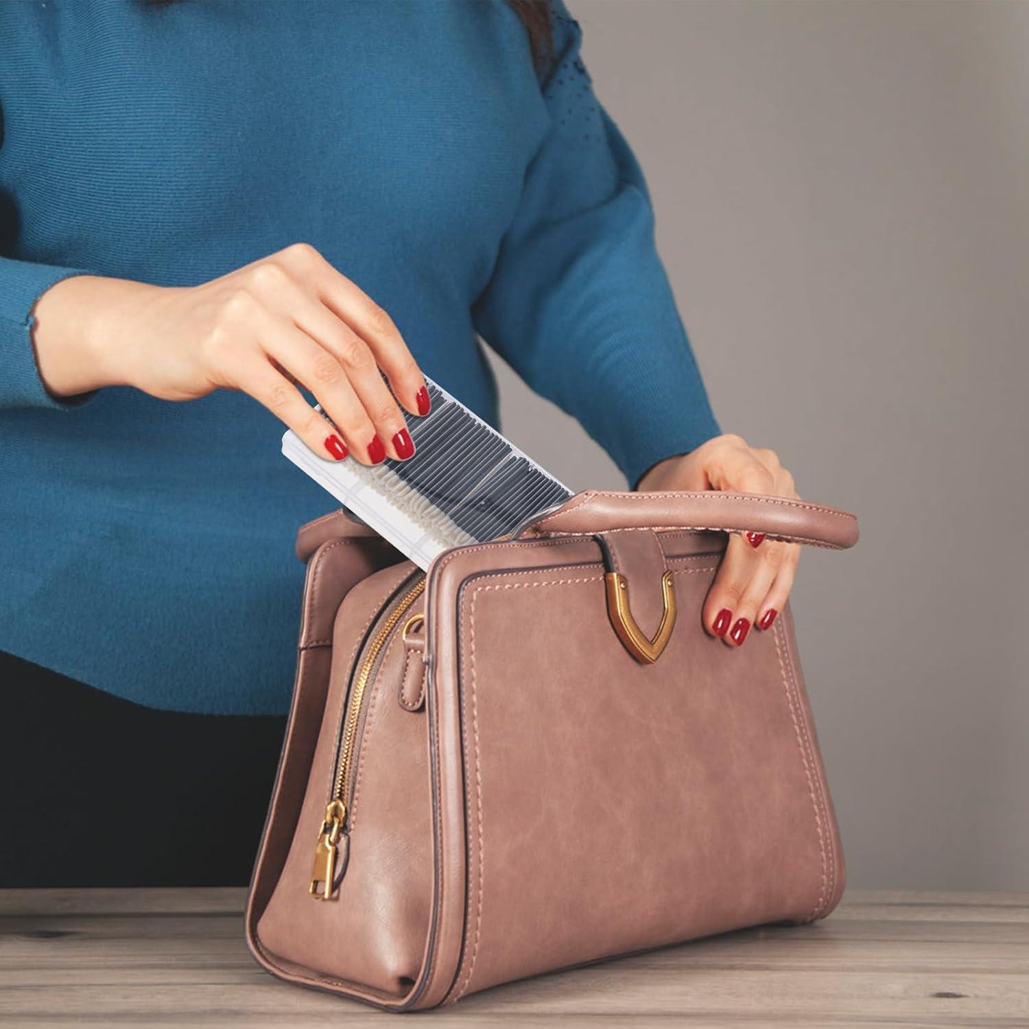 240 Varitas Desechables para Labios GEMSANVA - Aplicador Negro