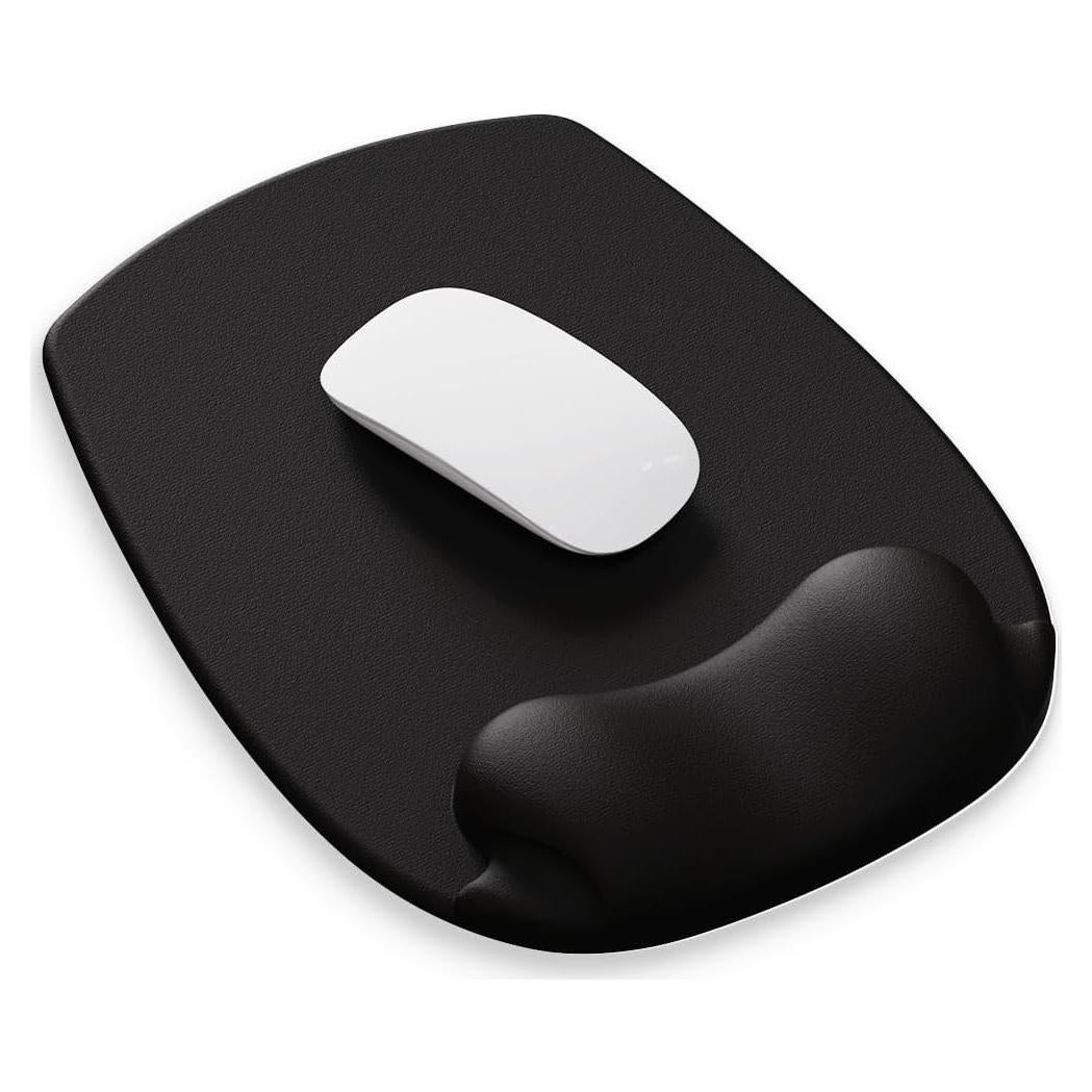 Reposamuñecas Ergonómico DEMON CHEST Gel Negro 26.5x19.1cm