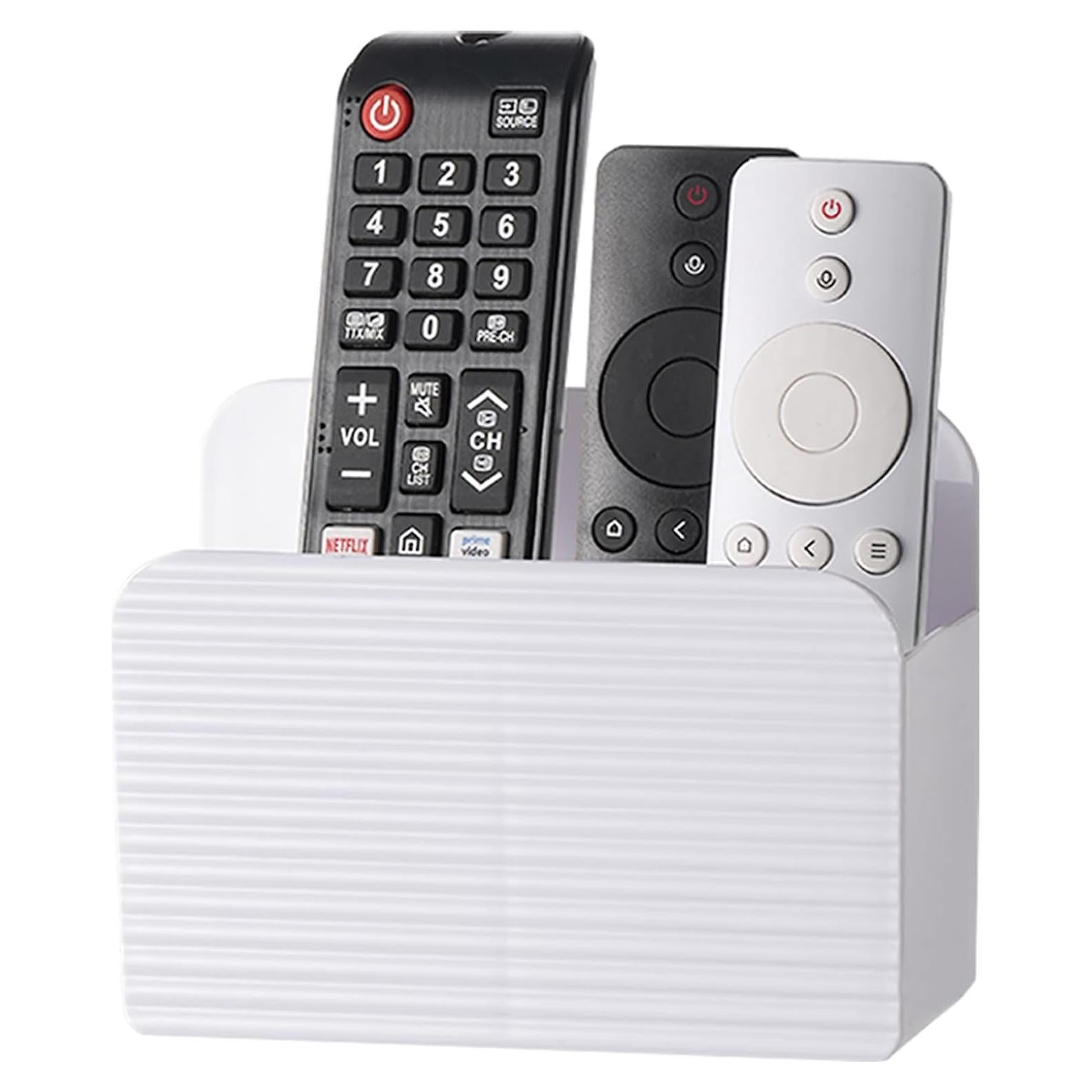 Soporte Adhesivo para Control Remoto LINFIDITE Blanco 1 Pcs