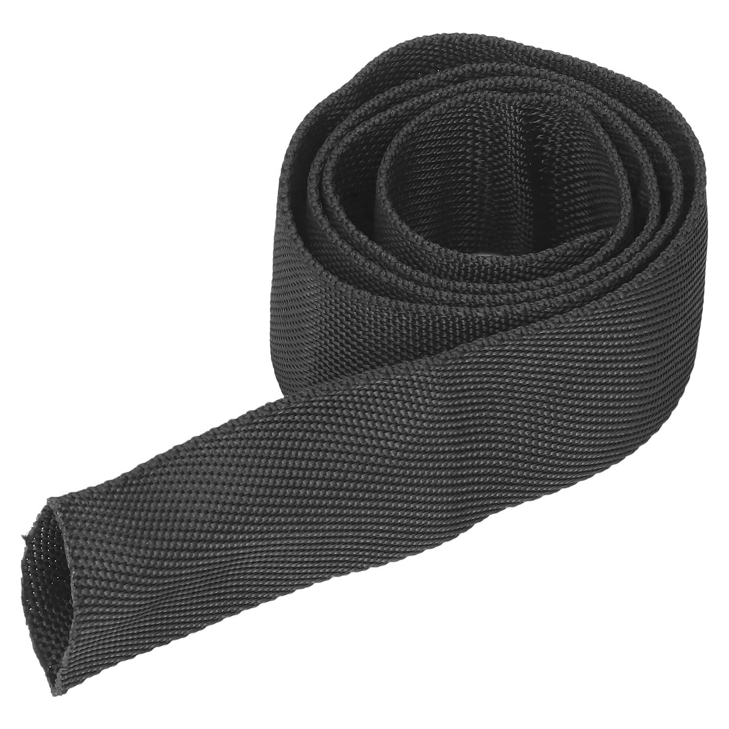 Manga Protectora de Cuerda de Winch Fydun 1M Negra 5cm