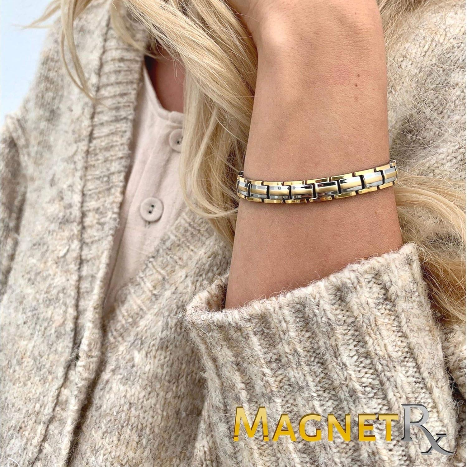 Pulsera Magnética Titanio MagnetRX para Mujeres - Ajustable