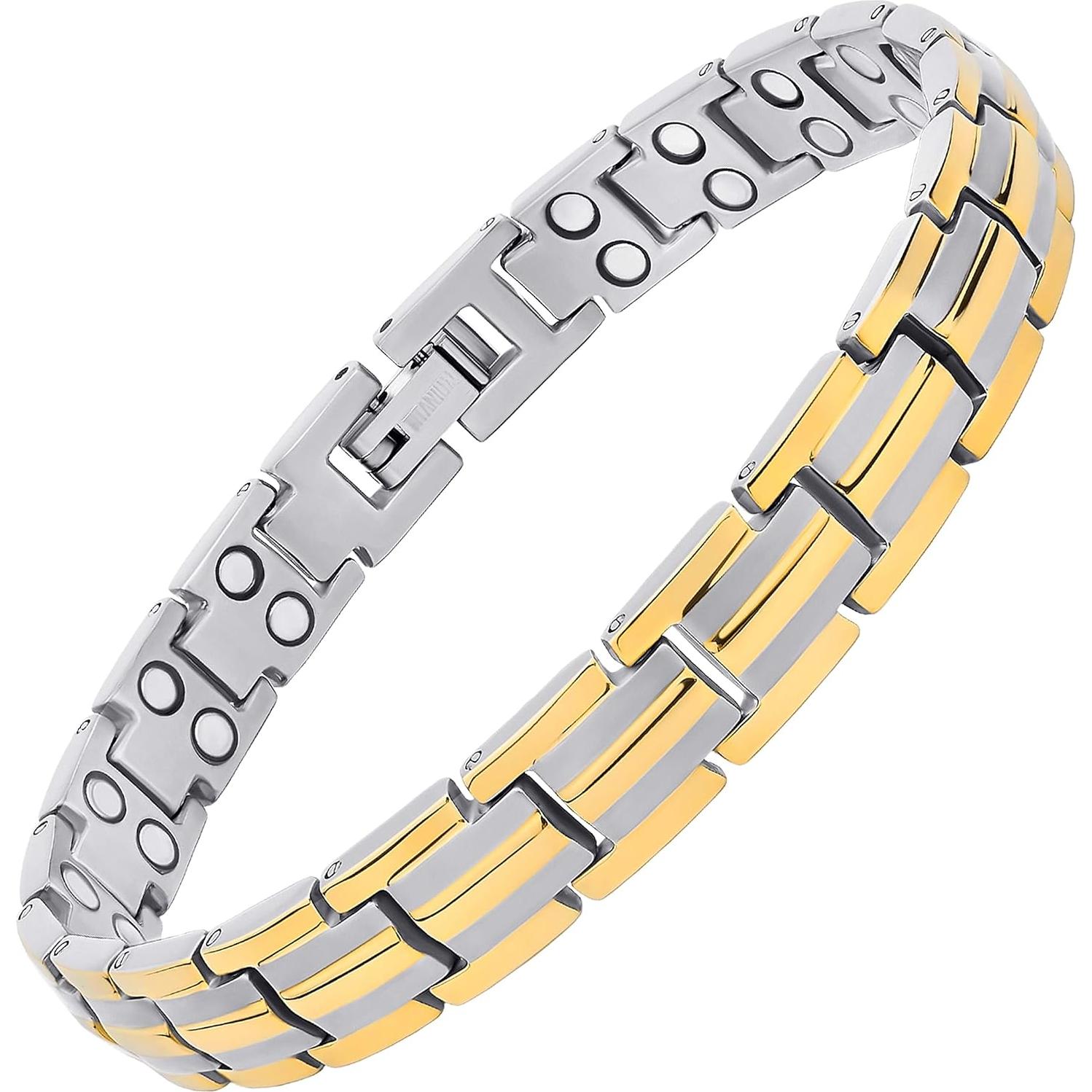 Pulsera Magnética Titanio MagnetRX para Mujeres - Ajustable