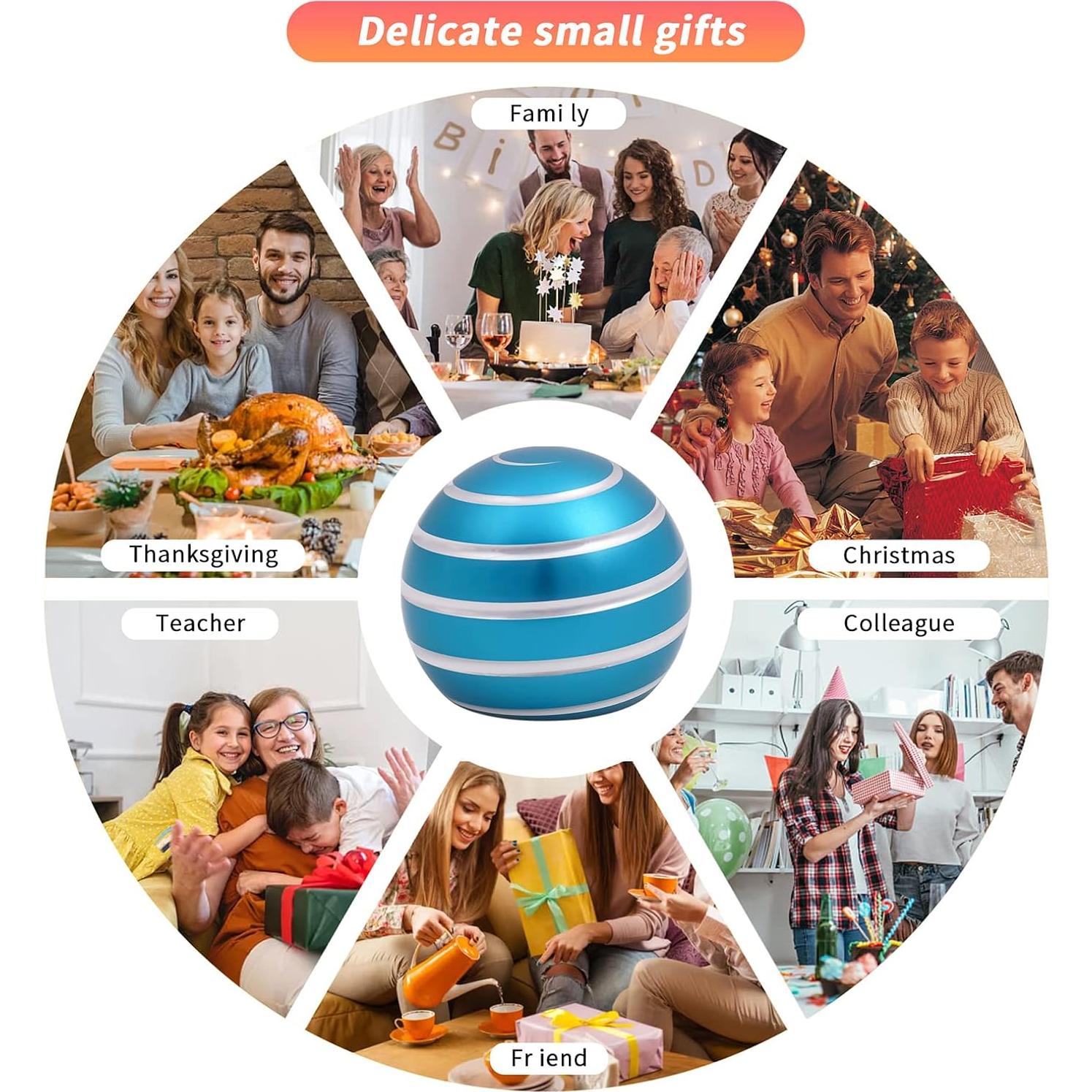 Juguete Antiestrés Cinético Samilalago Azul 3.68 cm