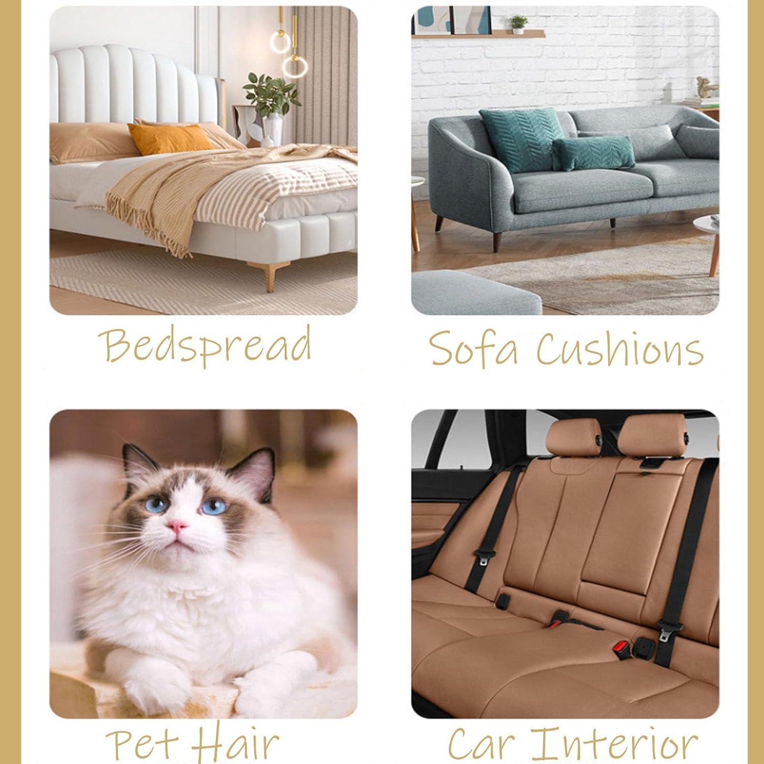 Rodillo de Pelusa Reutilizable JSRATVC 2 en 1 Lavable