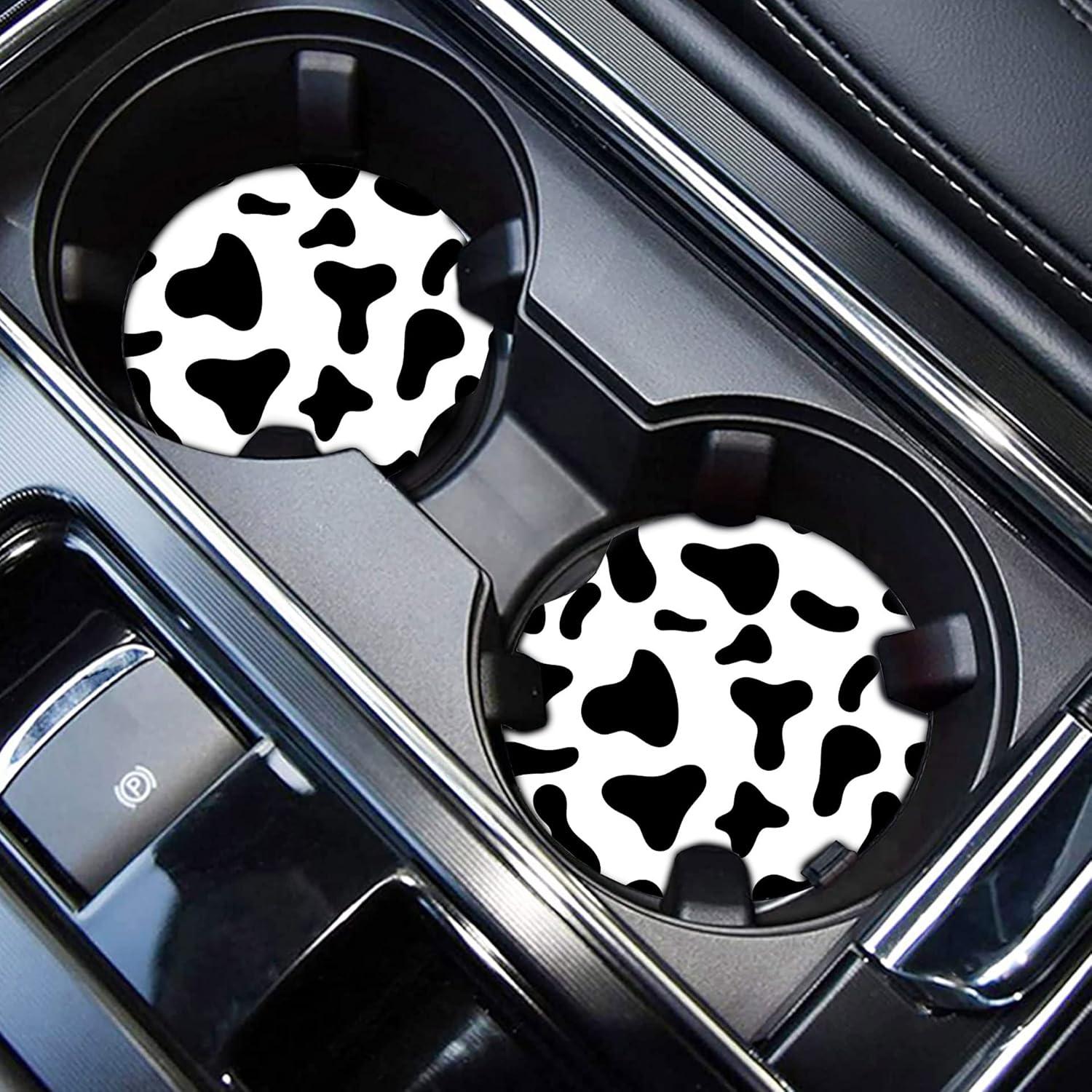 Funda de Volante Zadin Impresión de Vaca Universal 36.8-38.1 cm