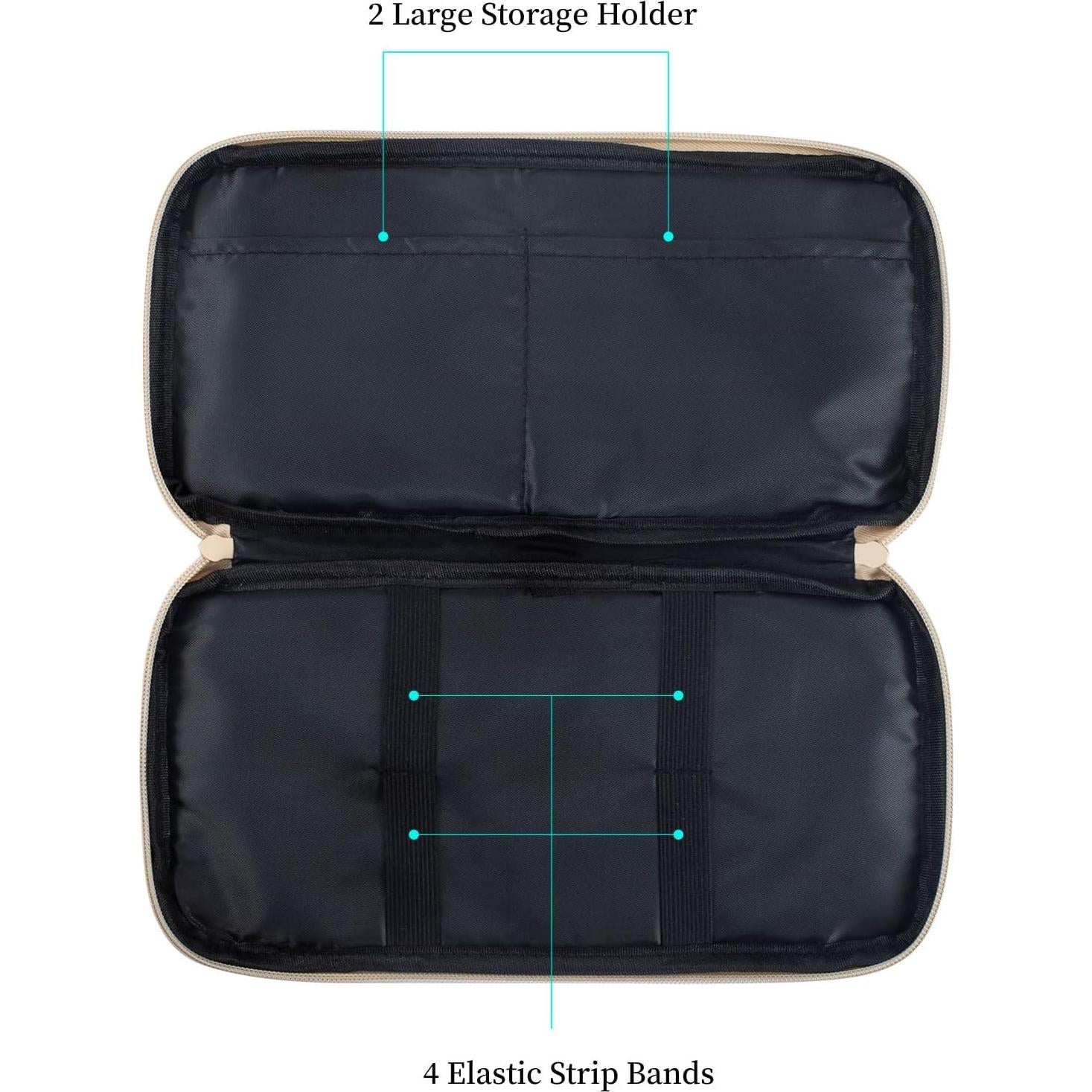 Soporte de CD para coche alavisxf xx con 12 fundas y bolsillo