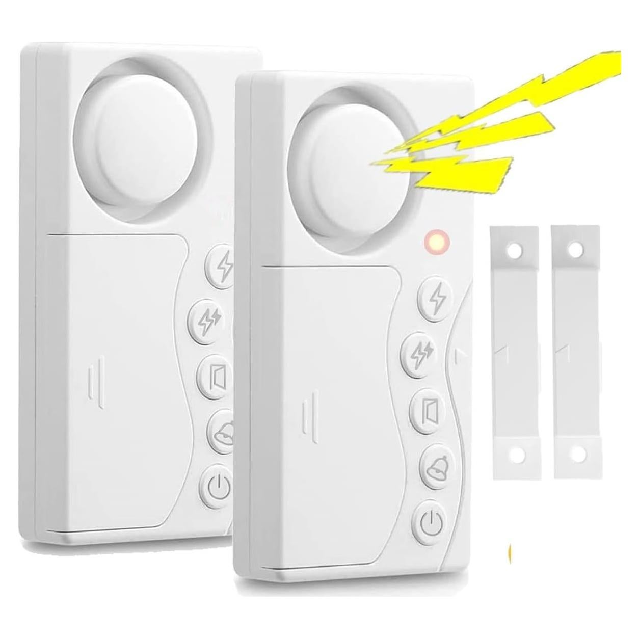 Alarma de Seguridad Umiitto para Puertas y Ventanas 108dB 2Pack