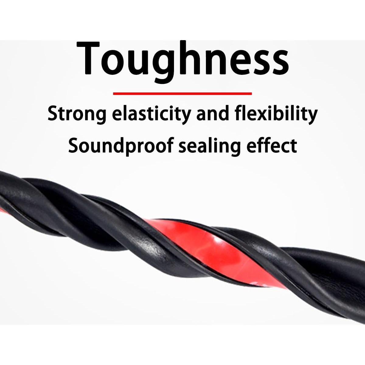 Tira de Sello de Goma Osilly 3M/10Ft para Puerta de Auto