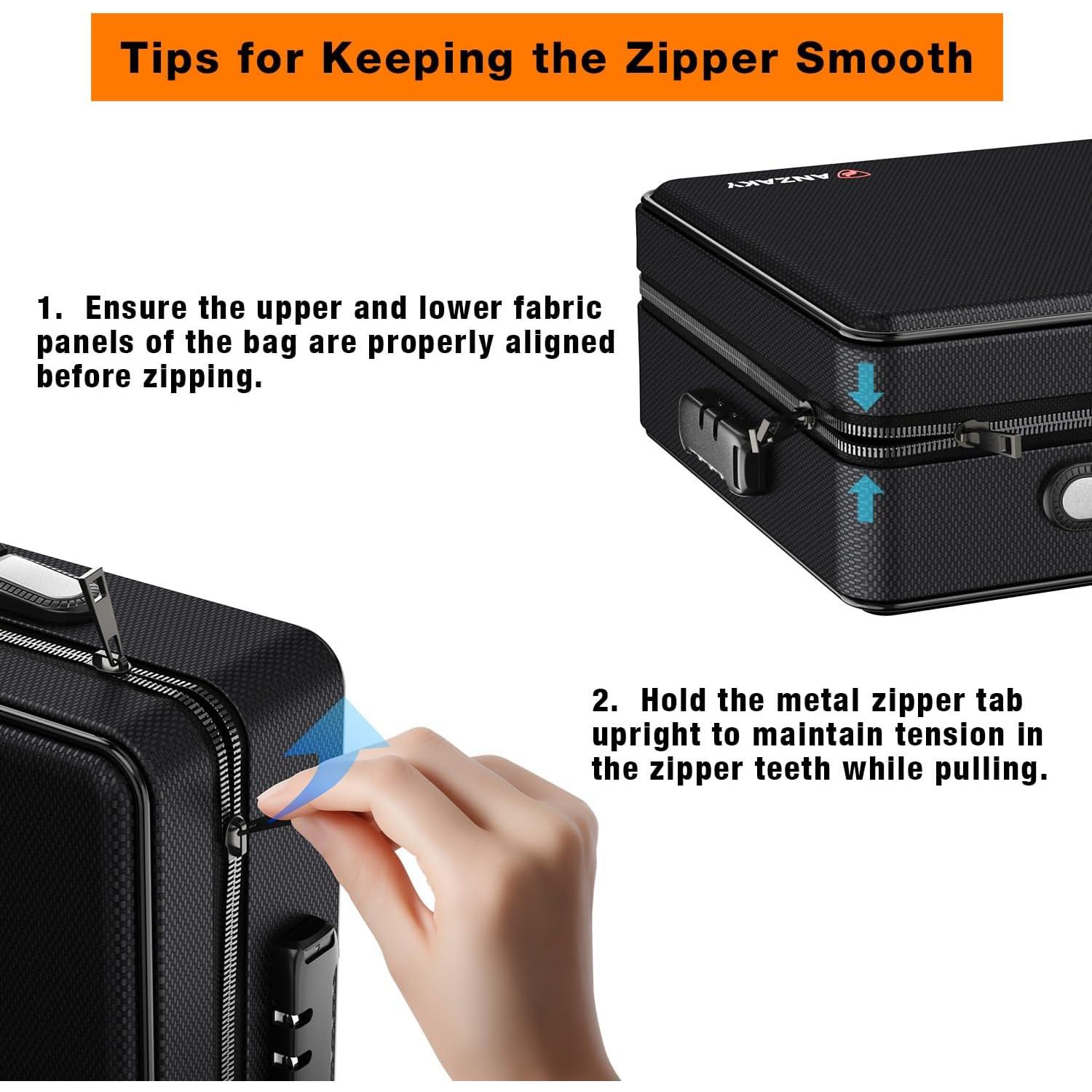 Caja de Documentos a Prueba de Fuego ANZAKY 16" Negra