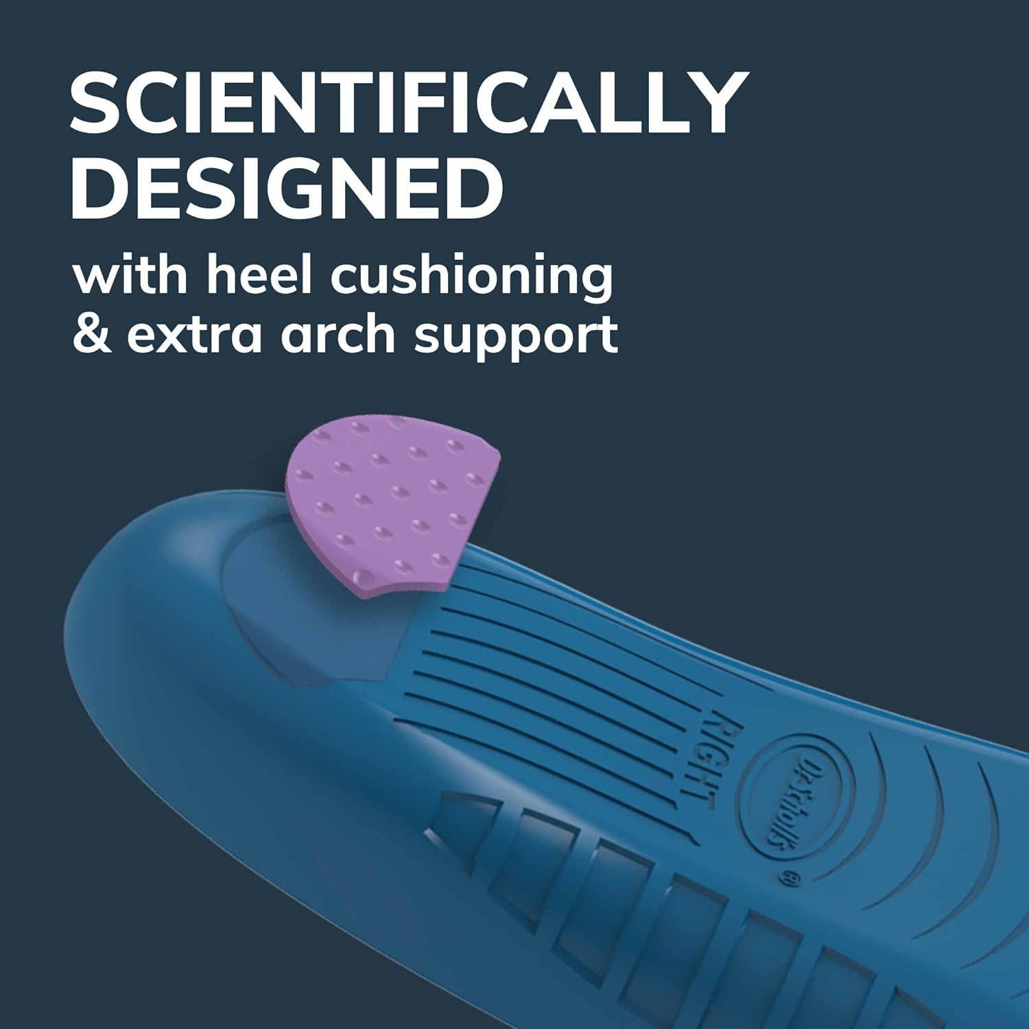 Plantillas ortopédicas Dr. Scholl's para dolor en talón y arco