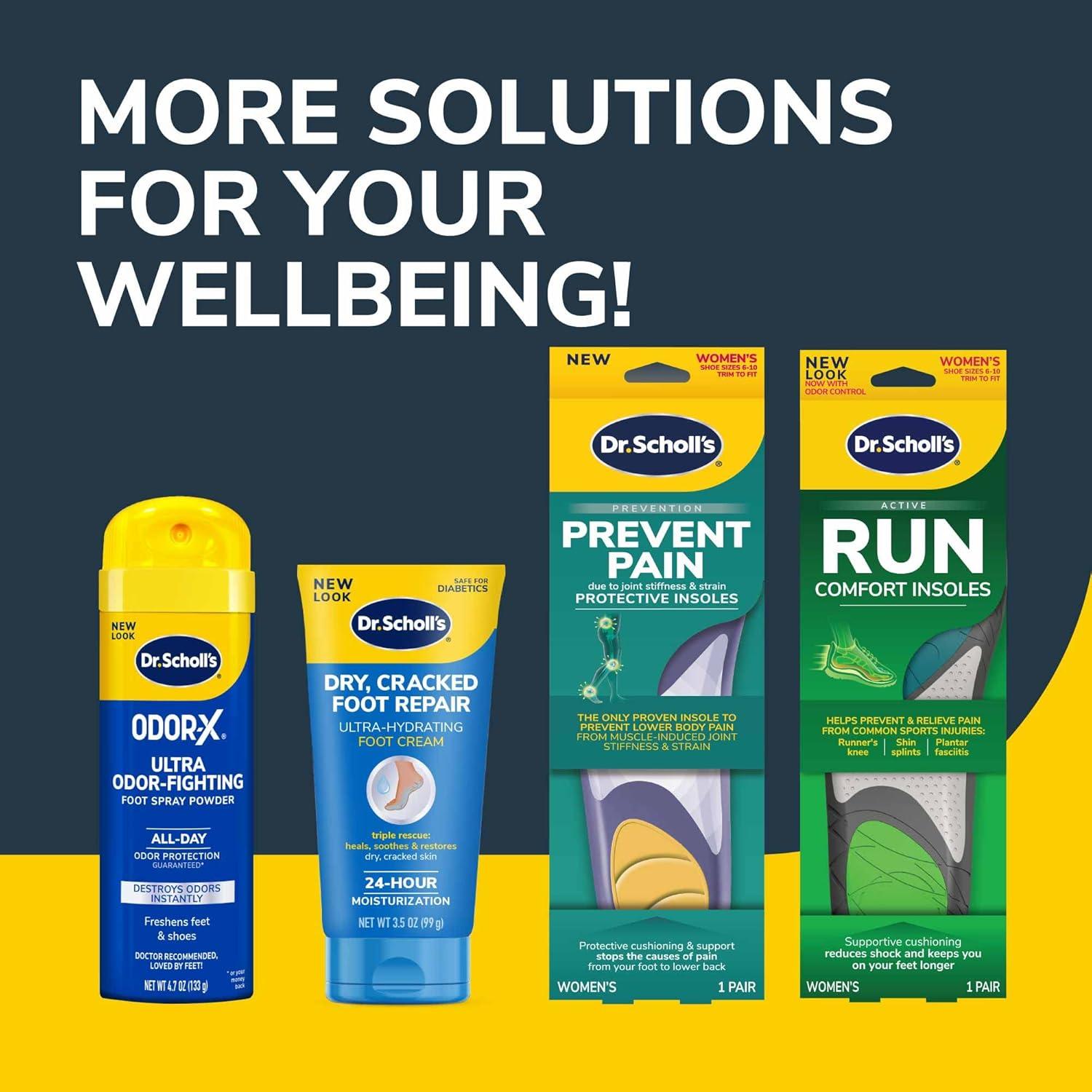 Plantillas ortopédicas Dr. Scholl's para dolor en talón y arco